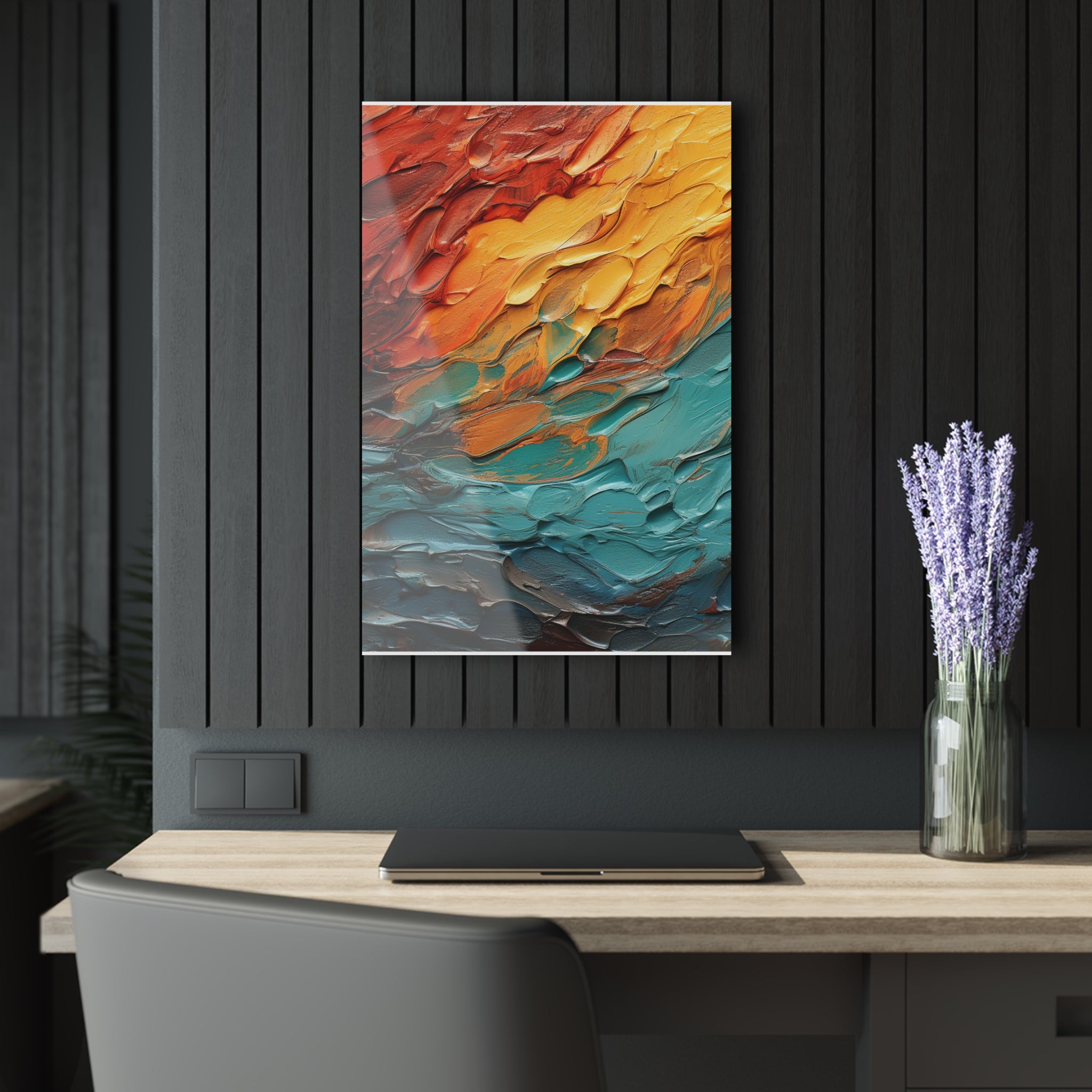 Abstract Acrylic Wall Art Print - Modern Home Décor