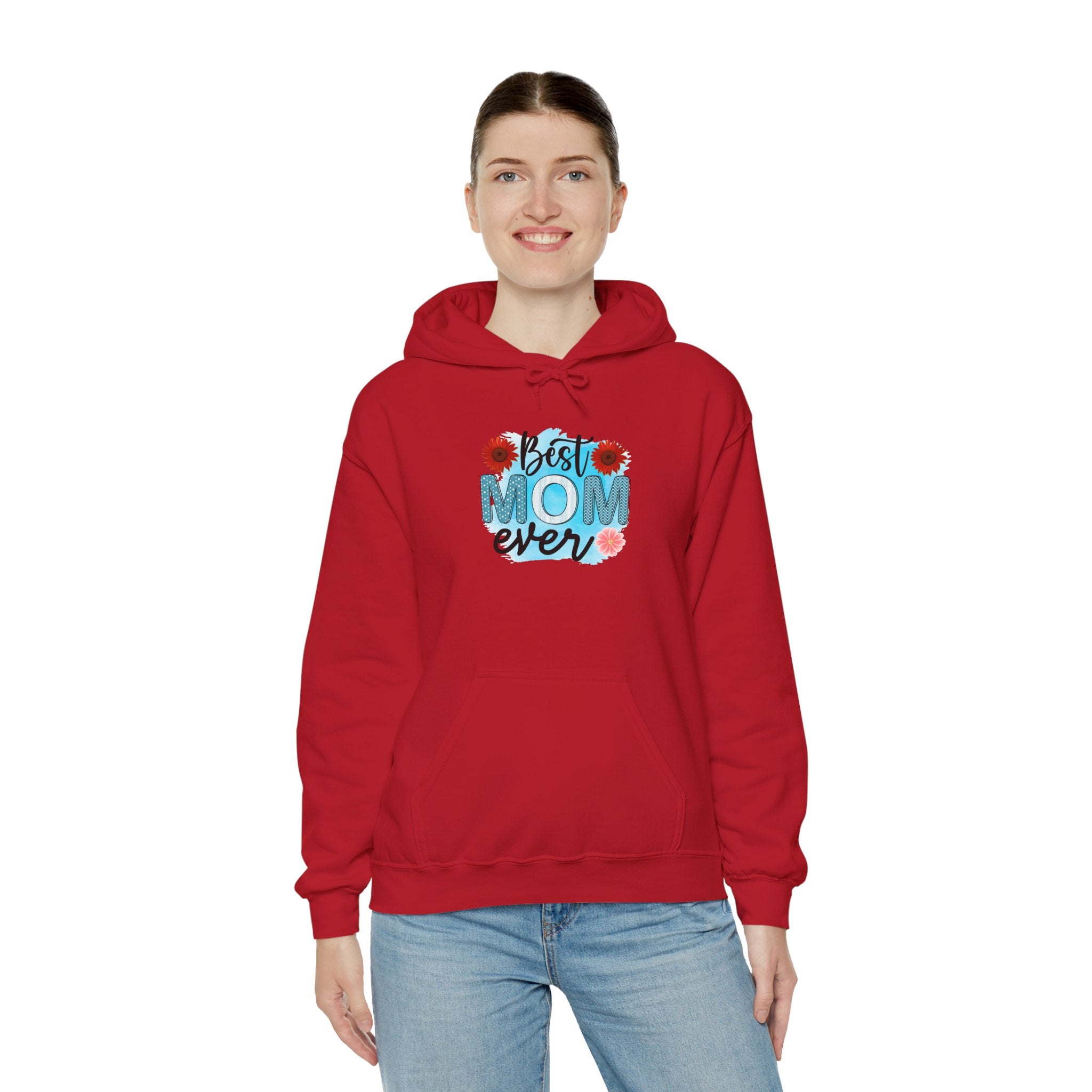 Best Mom Ever Hoodie - Unisex Heavy Blend Sweatshirt, Perfect Gift for Mother's Day