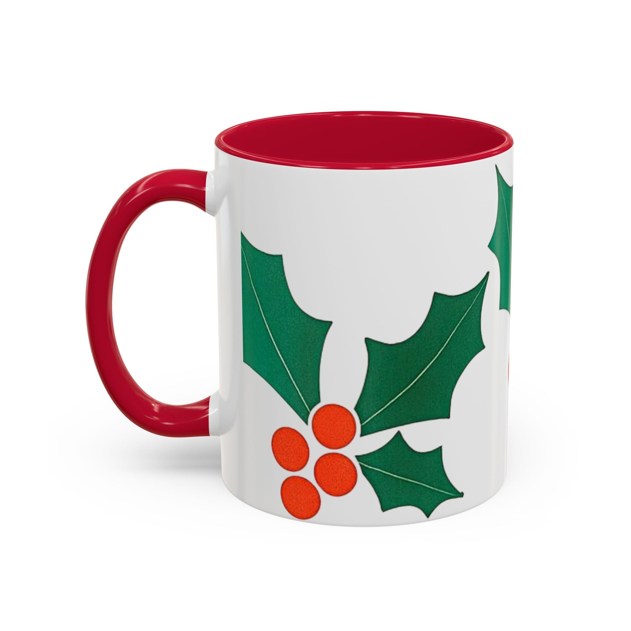 Holiday-Themed Coffee Mug, Christmas Mug, Colorful Mug, Festive Drinkware, Gift for Coffee Lovers, Winter Holidays