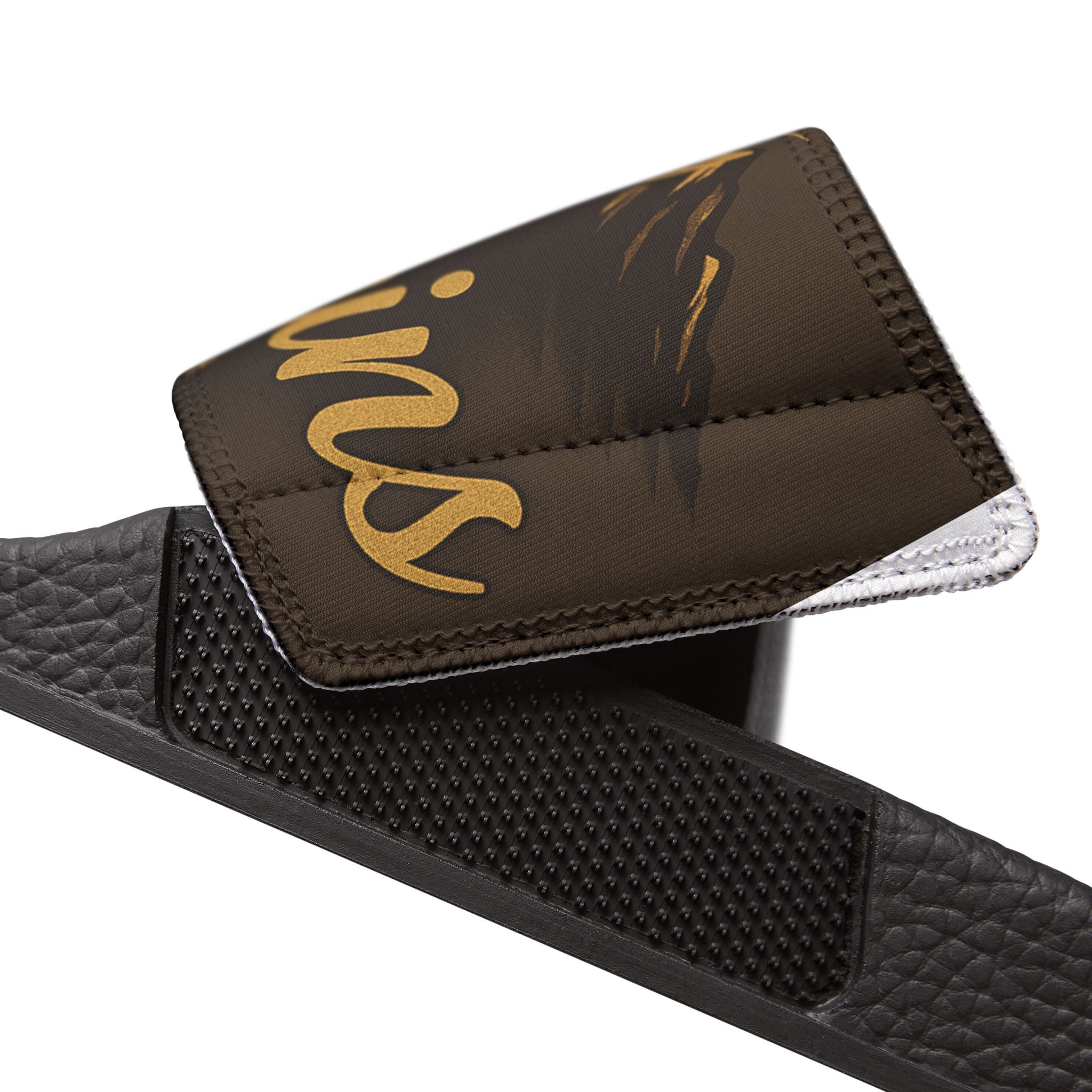 "God Moves Mountains- if you have faith" Women's Removable-Strap Sandals