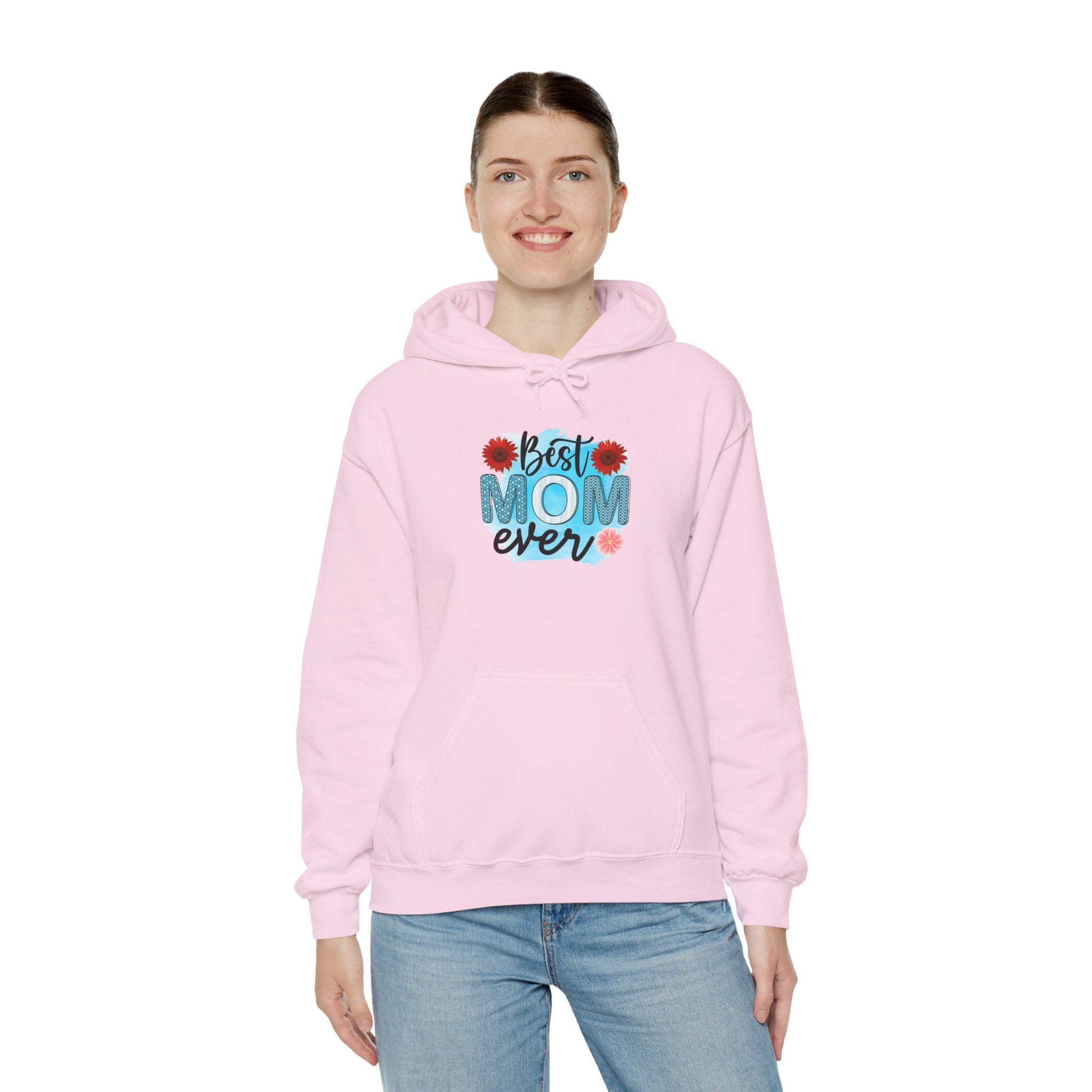 Best Mom Ever Hoodie - Unisex Heavy Blend Sweatshirt, Perfect Gift for Mother's Day