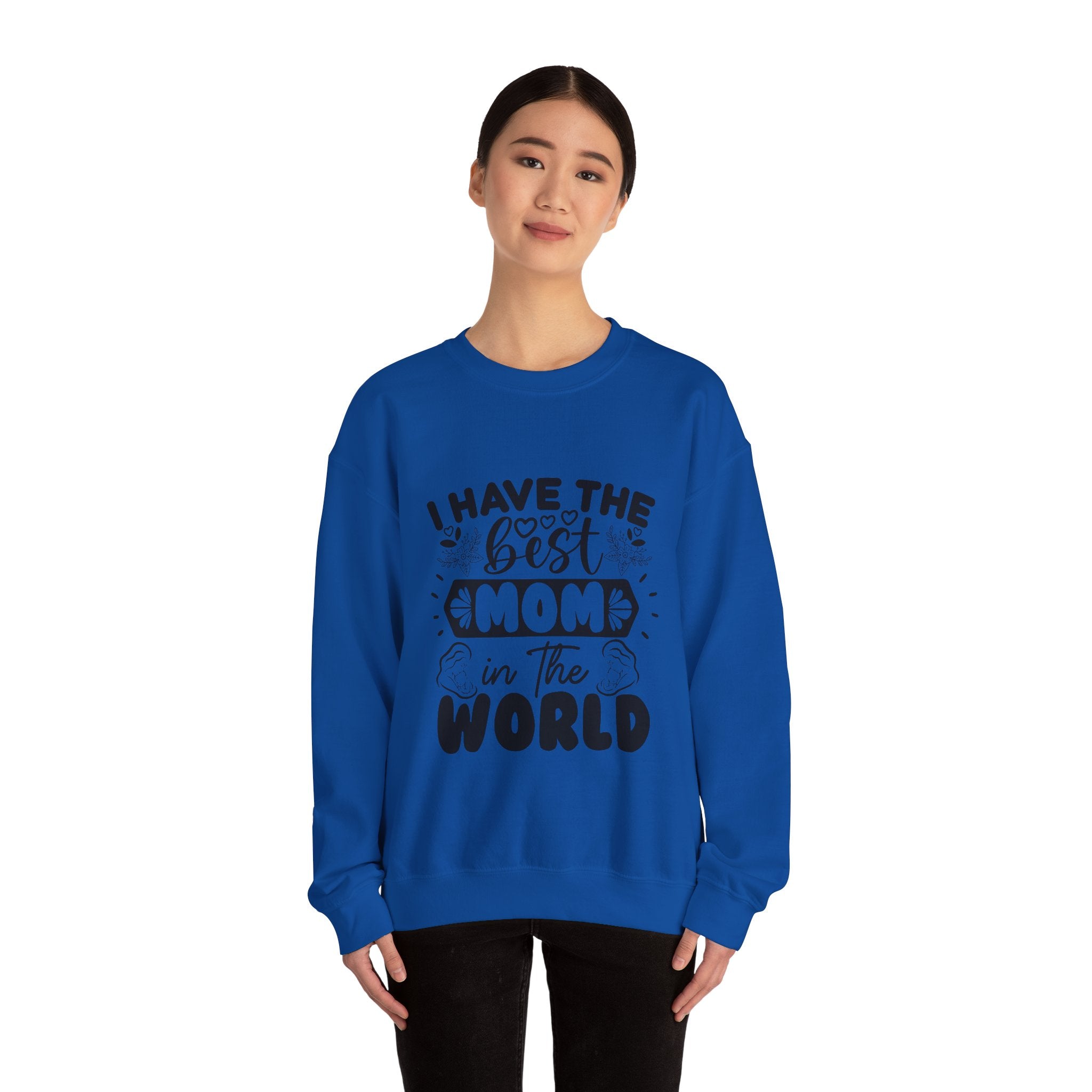 Best Mom Crewneck Sweatshirt - Unisex Heavy Blend™ - Perfect Gift for Mother's Day