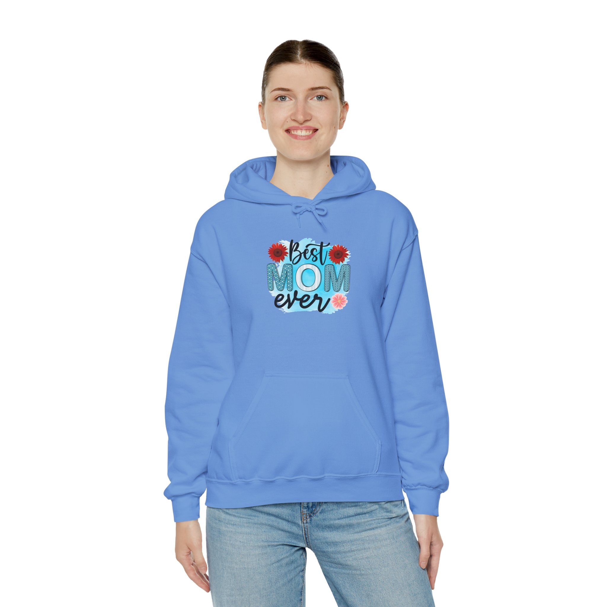 Best Mom Ever Hoodie - Unisex Heavy Blend Sweatshirt, Perfect Gift for Mother's Day