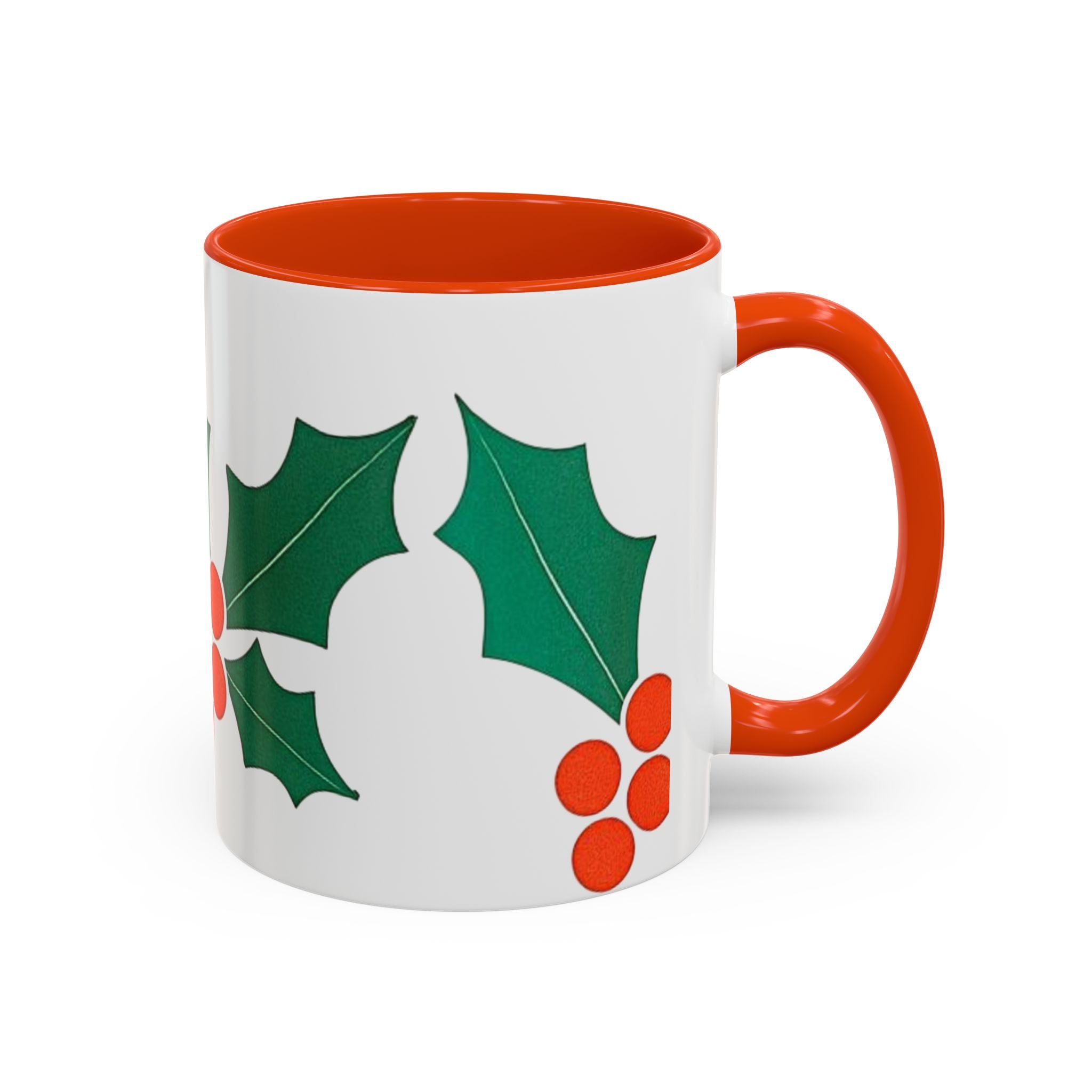 Holiday-Themed Coffee Mug, Christmas Mug, Colorful Mug, Festive Drinkware, Gift for Coffee Lovers, Winter Holidays
