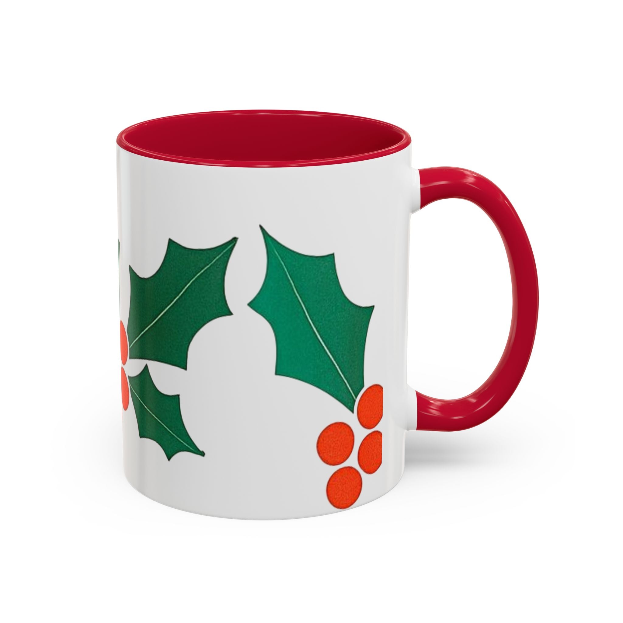 Holiday-Themed Coffee Mug, Christmas Mug, Colorful Mug, Festive Drinkware, Gift for Coffee Lovers, Winter Holidays