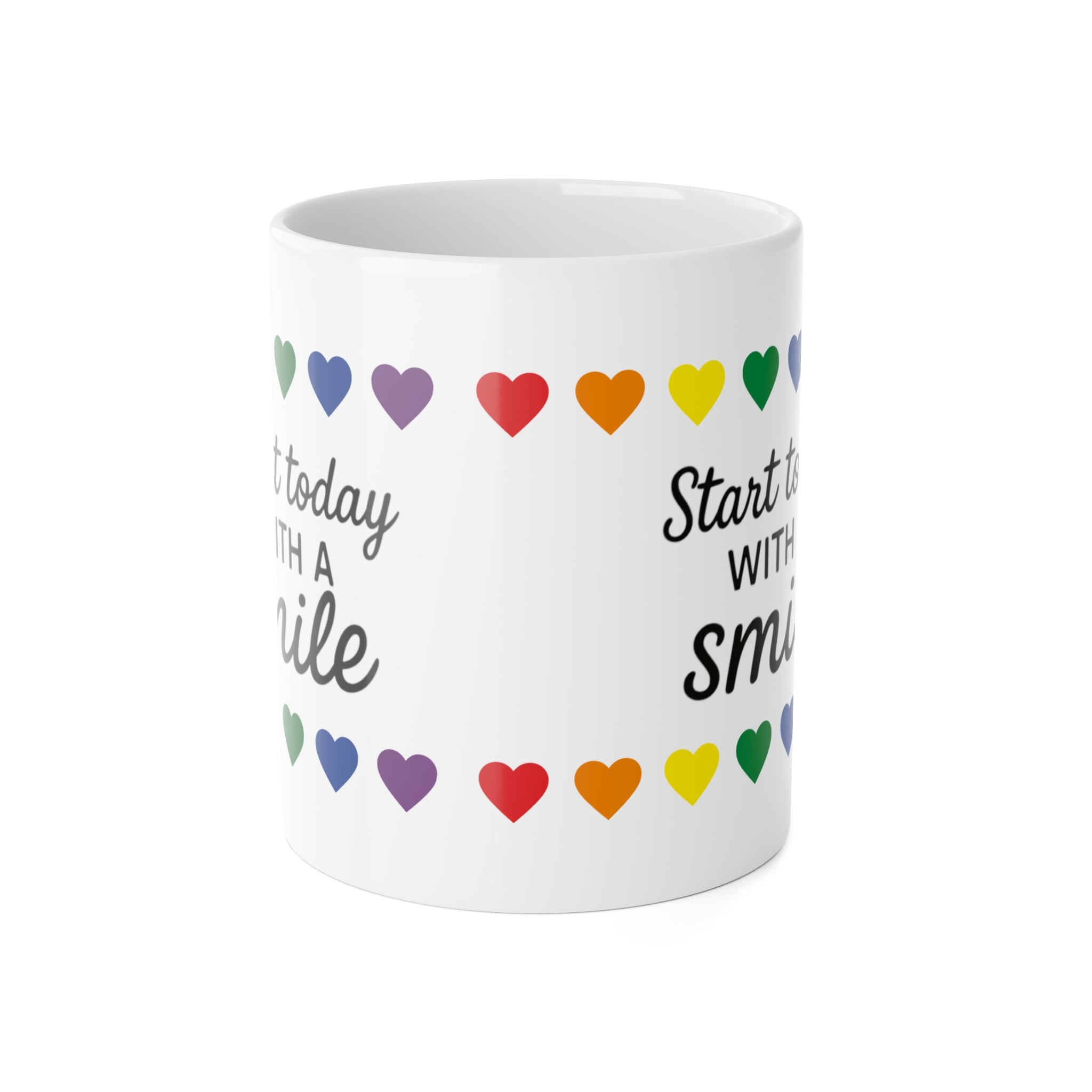 White Ceramic Mug, 11oz