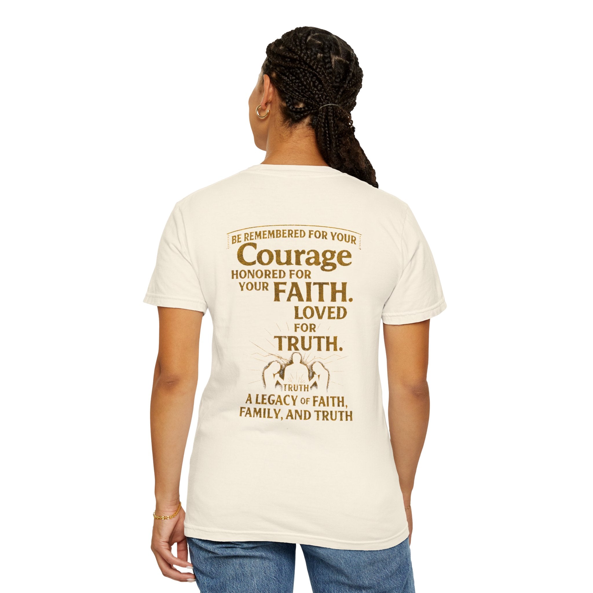 Faith-Inspired Unisex T-Shirt: Wear Your Beliefs Boldly, Perfect for Family Gatherings, Holidays, and Everyday Inspiration, Gifts, [...]