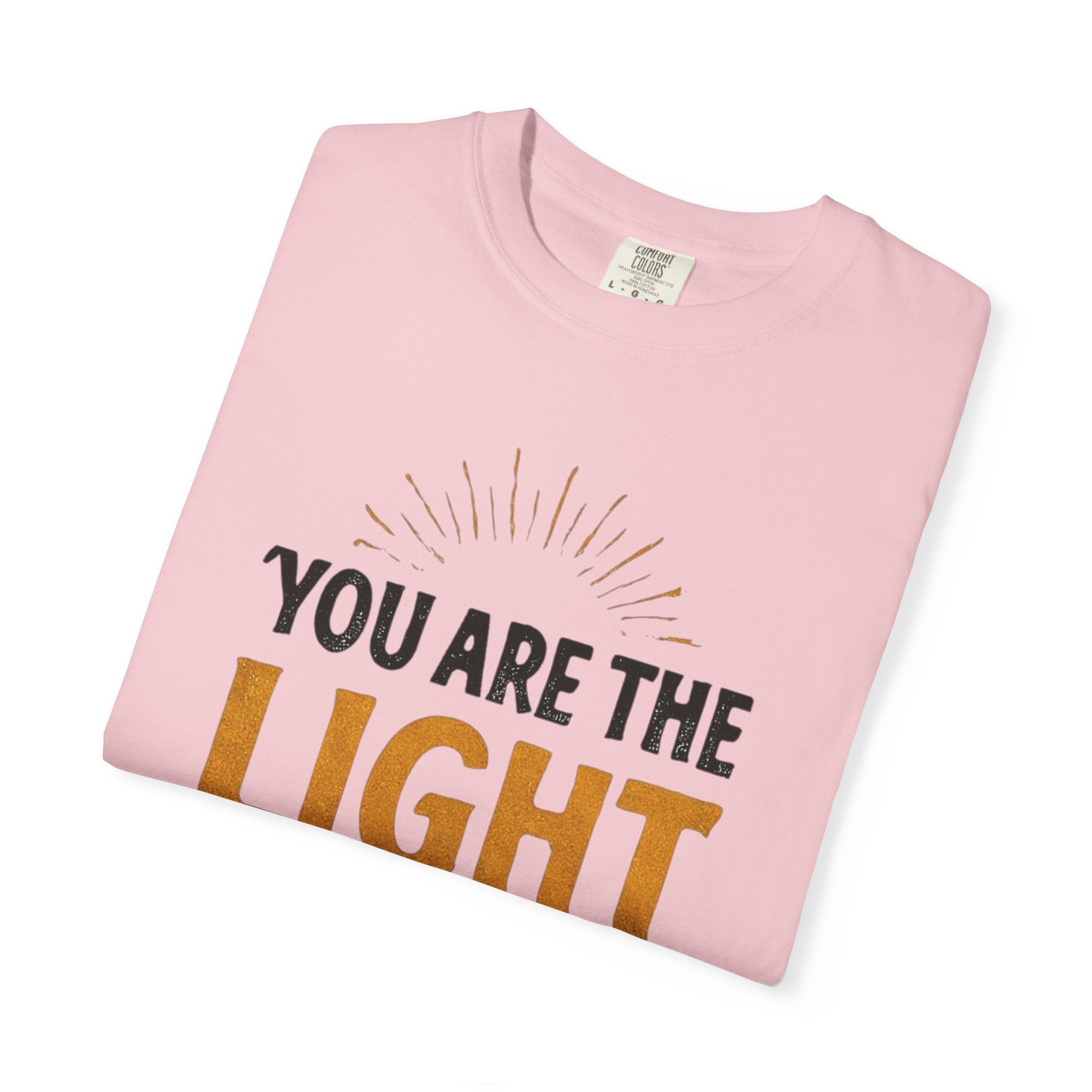 Inspirational T-Shirt with 'You Are the Light of the World' Design, Motivational Tee for Faith, Spiritual Gifts, Religious Apparel, [...]