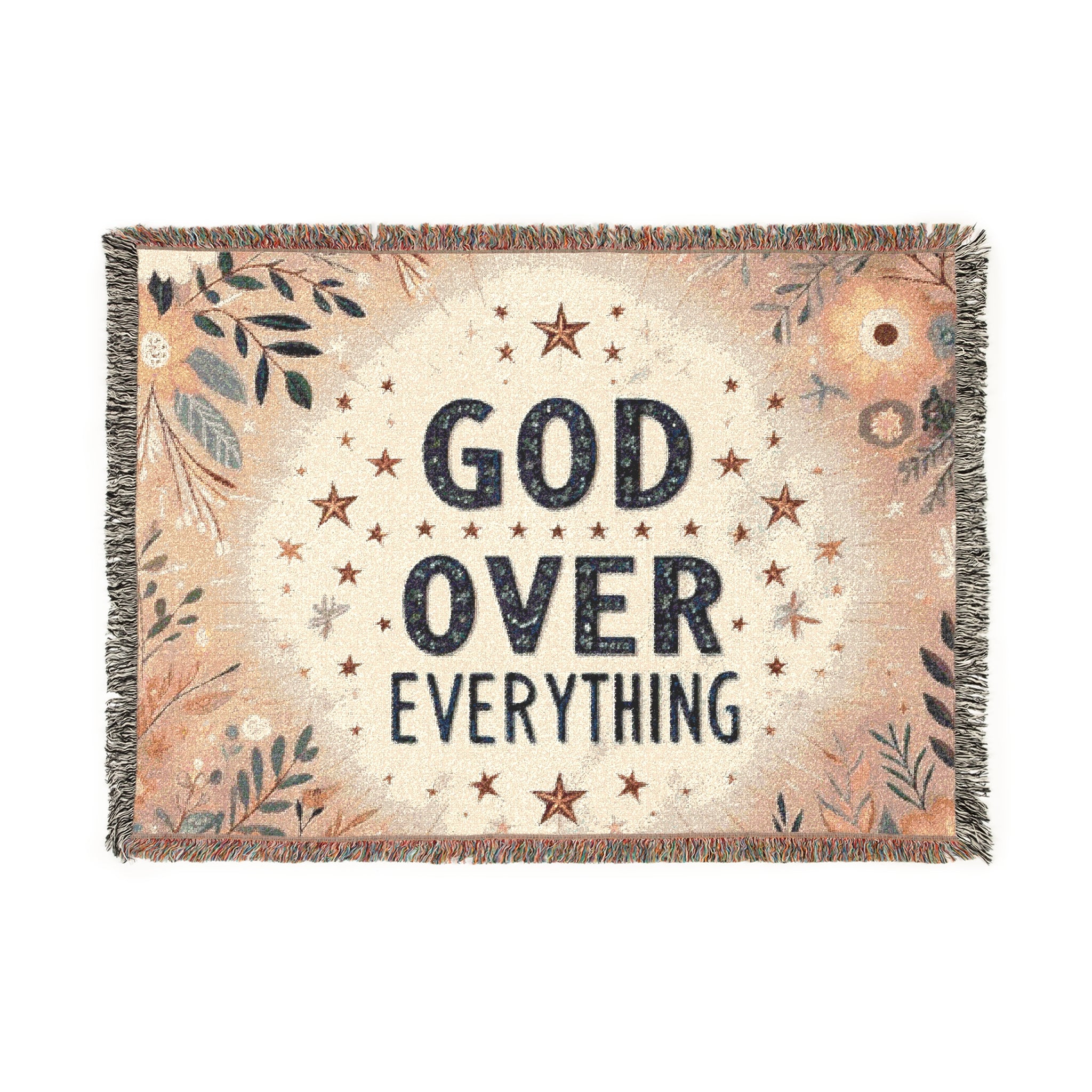 Woven Blanket - God Over Everything