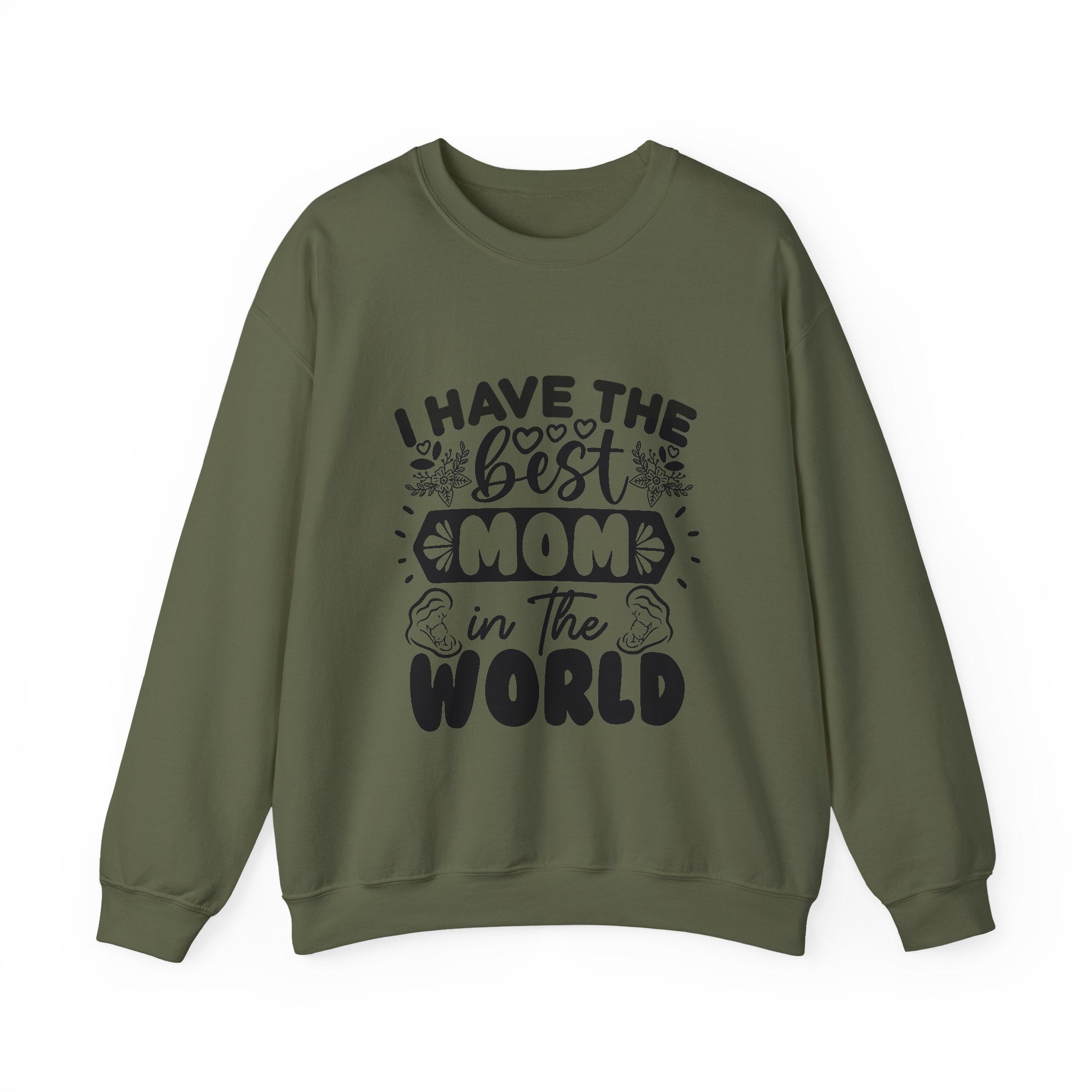 Best Mom Crewneck Sweatshirt - Unisex Heavy Blend™ - Perfect Gift for Mother's Day