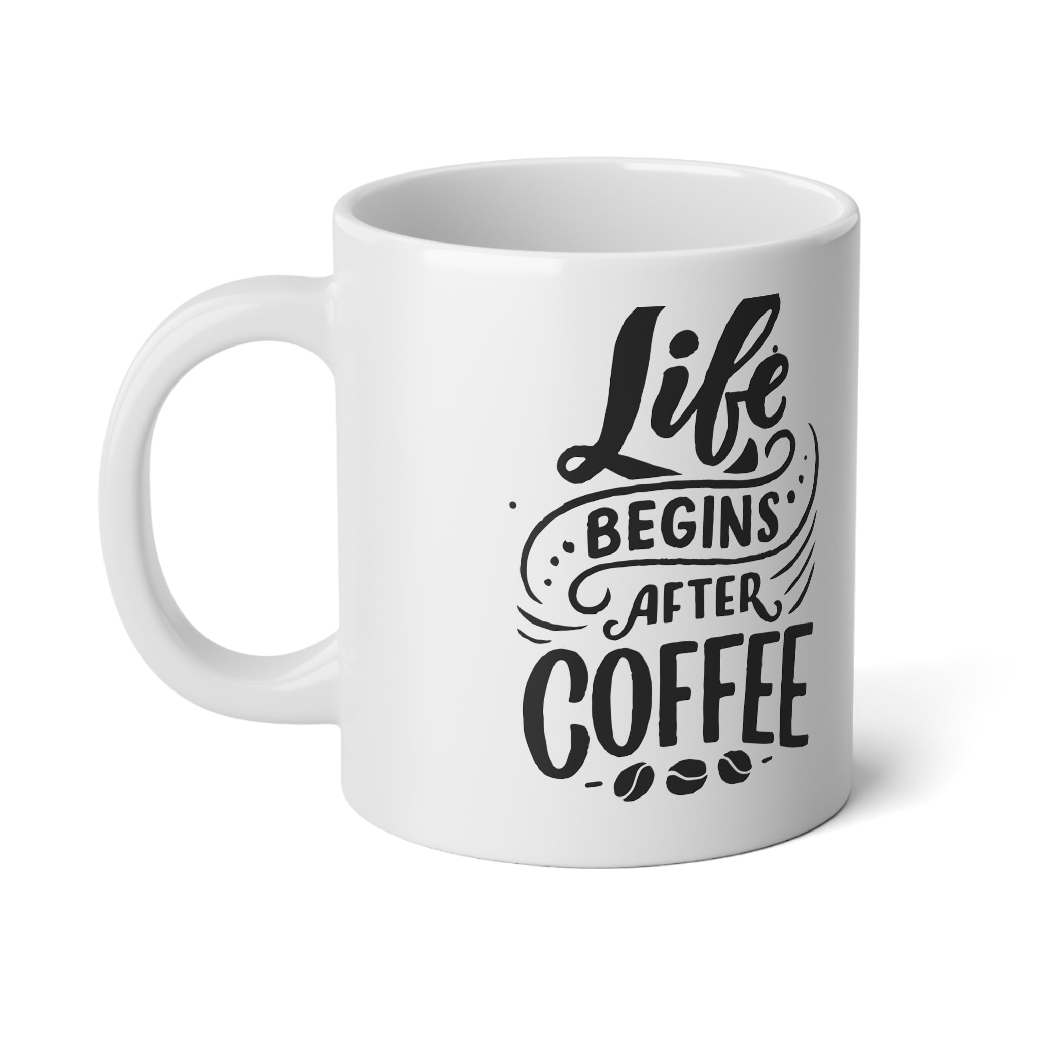 Cozy Jumbo Mug with Fun Quote - Perfect Gift for Coffee Lovers, Hot Chocolate, Tea, Birthdays, Holidays, Kitchen Decor