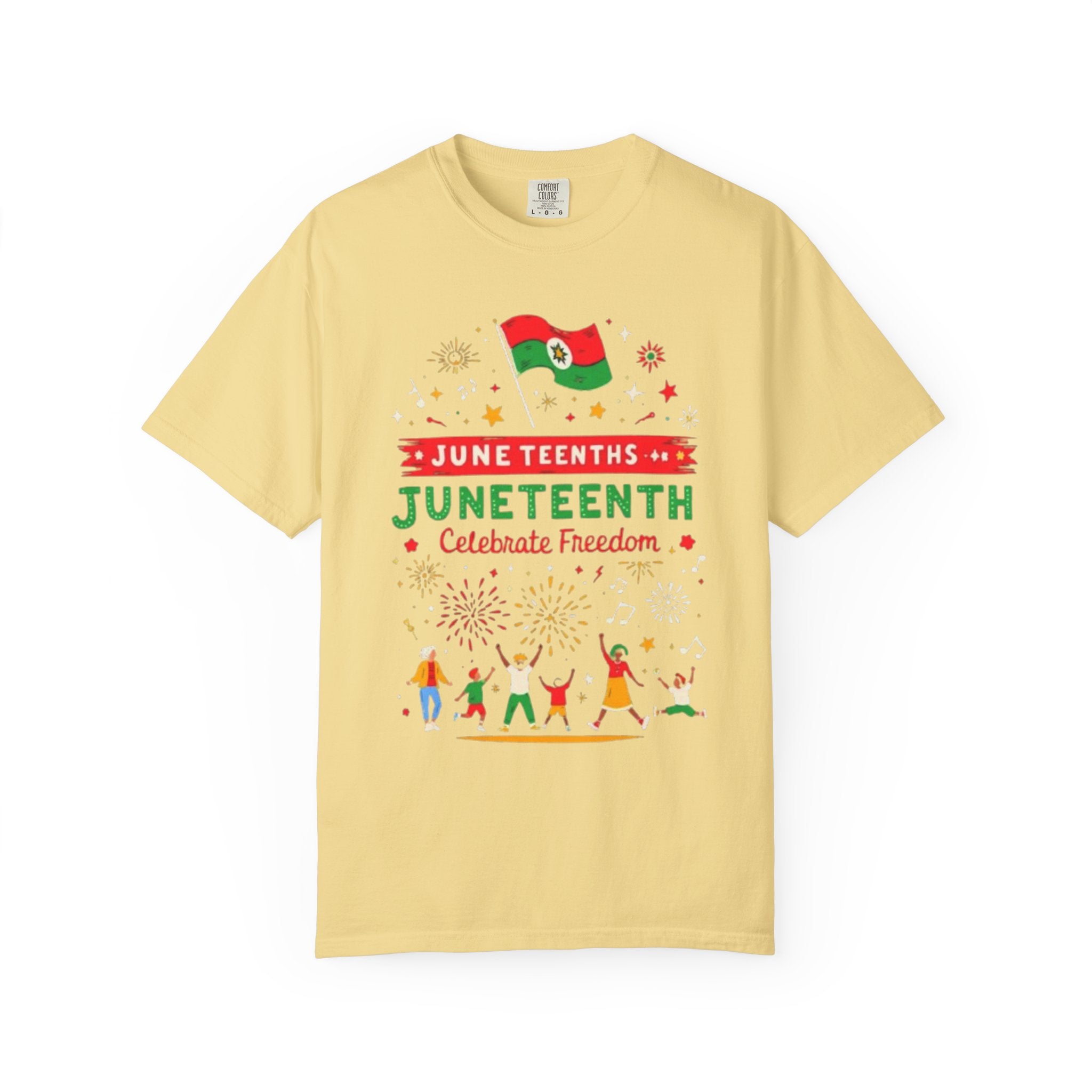 Juneteenth Celebration T-shirt, Unisex Tee for Freedom Celebrations, Comfy Summer Apparel, Gift for Activists, African American Heritage