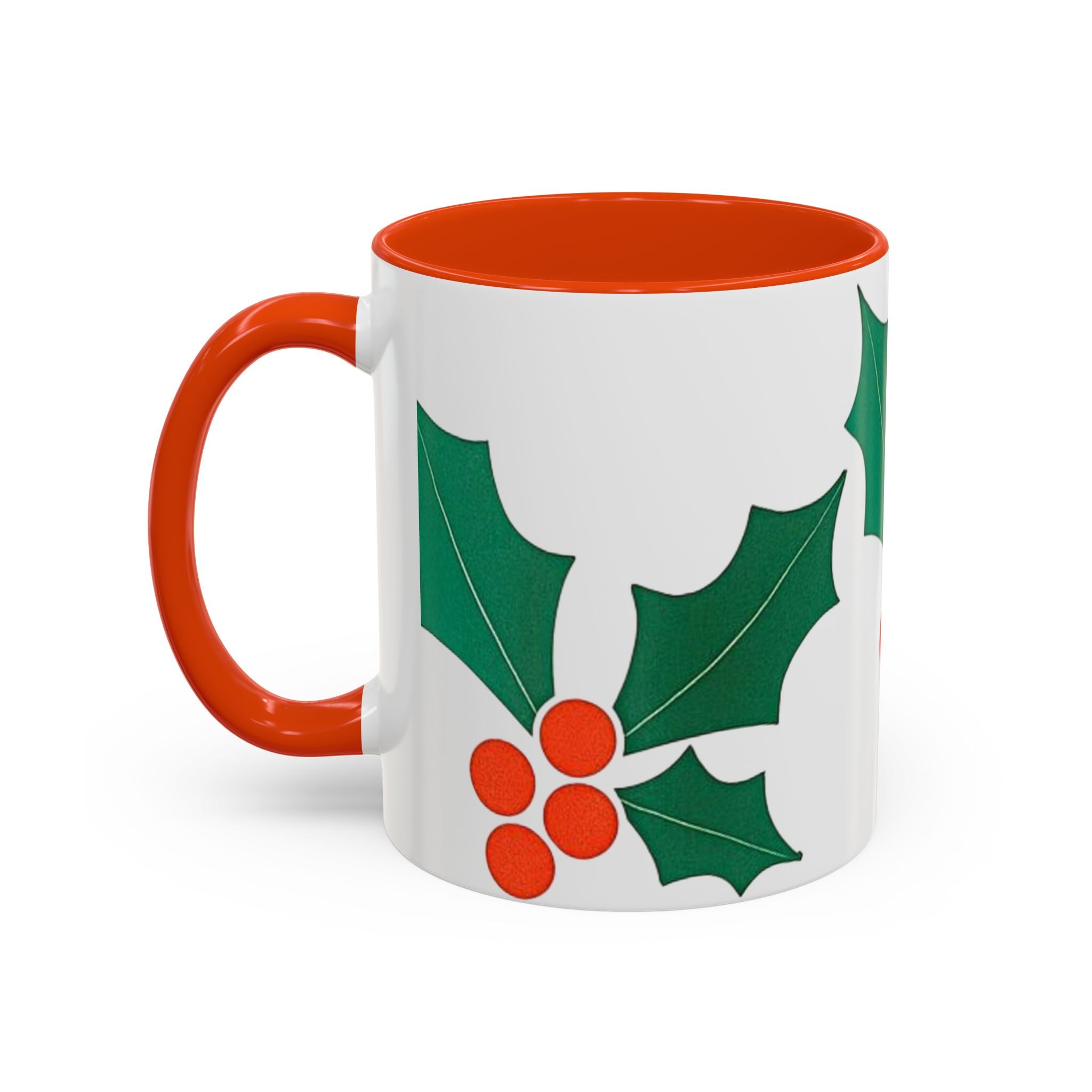 Holiday-Themed Coffee Mug, Christmas Mug, Colorful Mug, Festive Drinkware, Gift for Coffee Lovers, Winter Holidays
