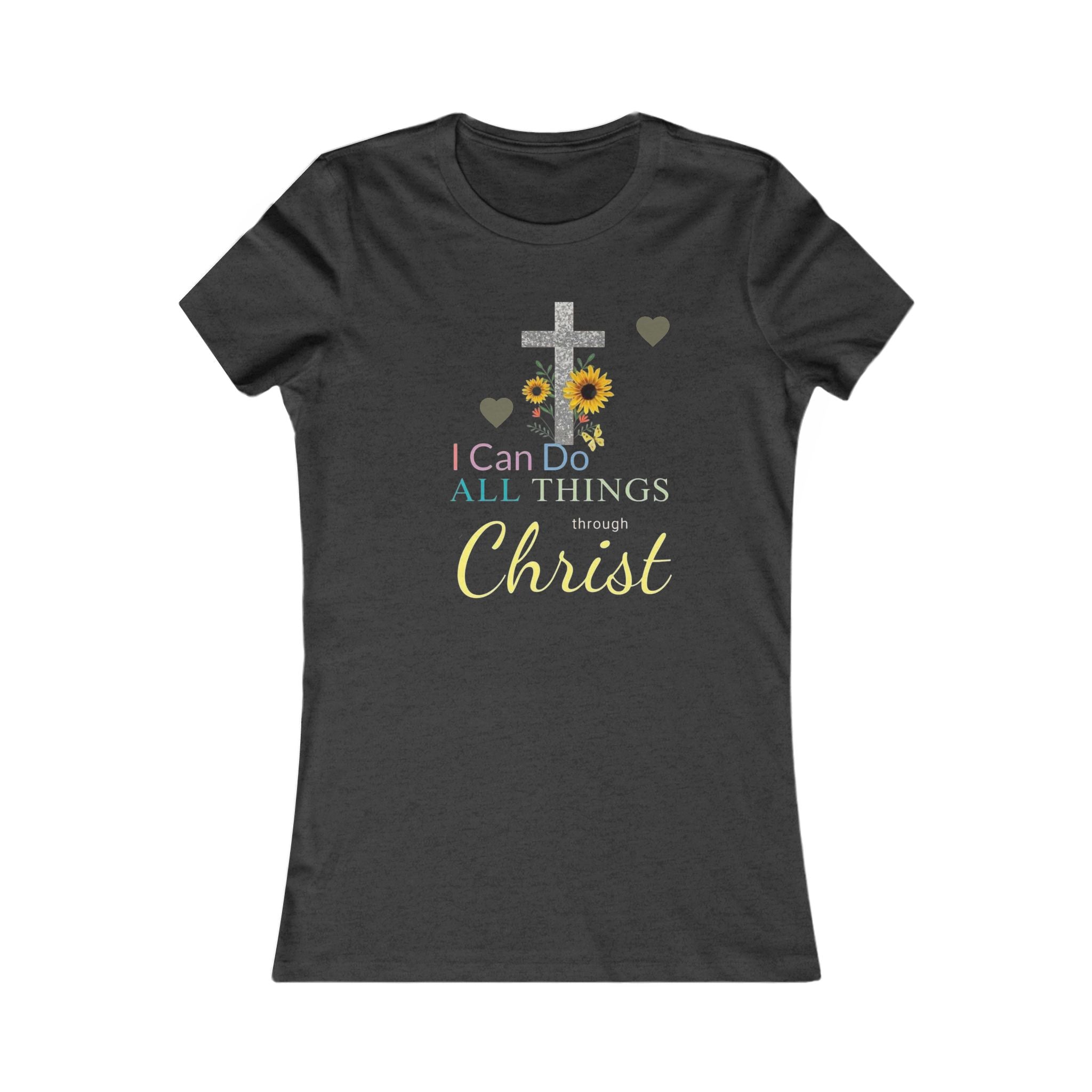 Faith-Inspired Women's Tee, Inspirational T-Shirt, Christian Gift, Motivational Top, Everyday Wear, Religious Apparel