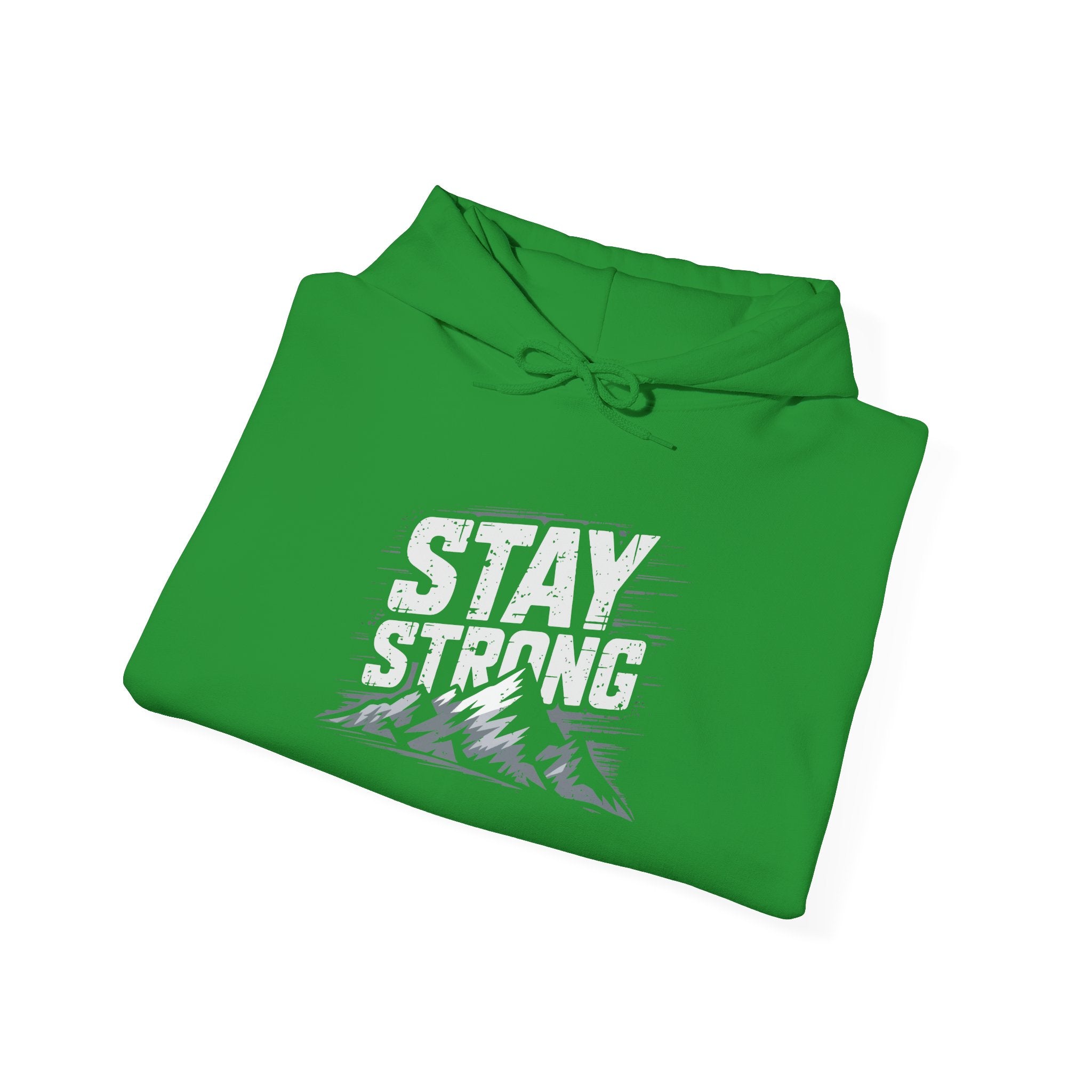 Stay Strong Unisex Heavy Blend™ Hooded Sweatshirt - Cozy Motivational Apparel
