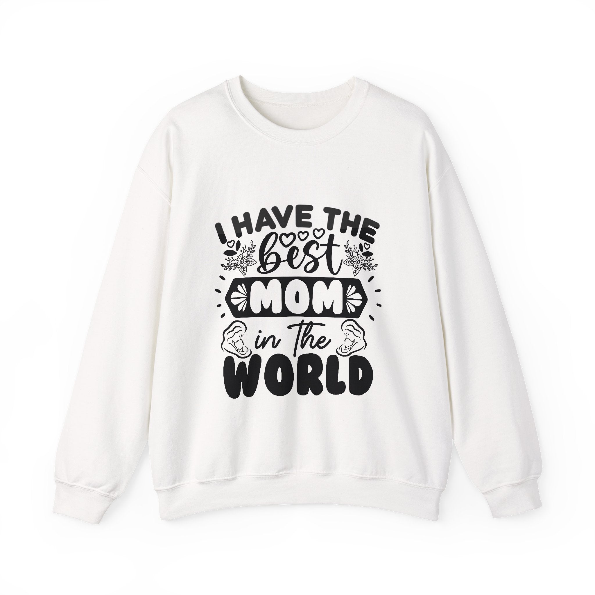 Best Mom Crewneck Sweatshirt - Unisex Heavy Blend™ - Perfect Gift for Mother's Day