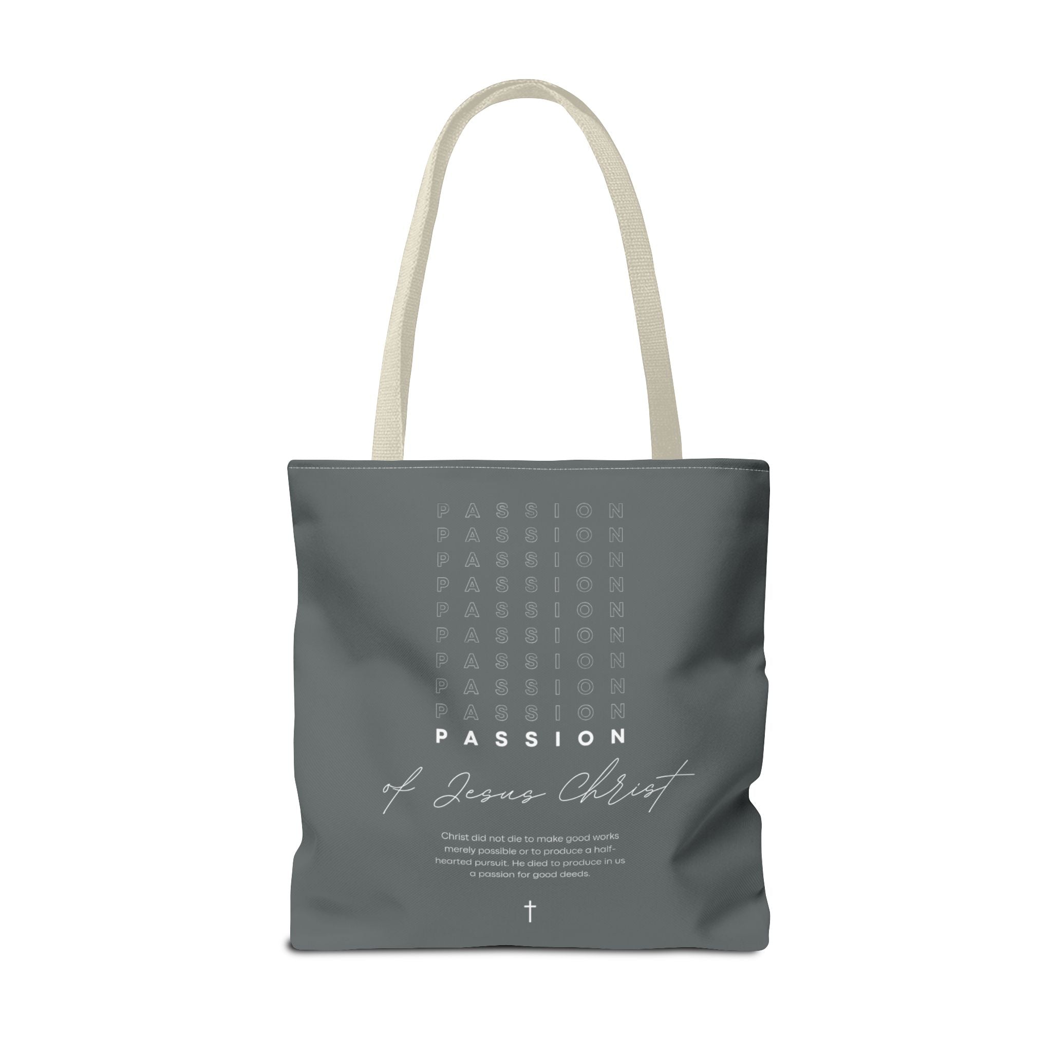 Faith-Inspired Tote Bag, Christian Gift Bag, Inspirational Shopper, Religious Quote Tote, Versatile Everyday Use