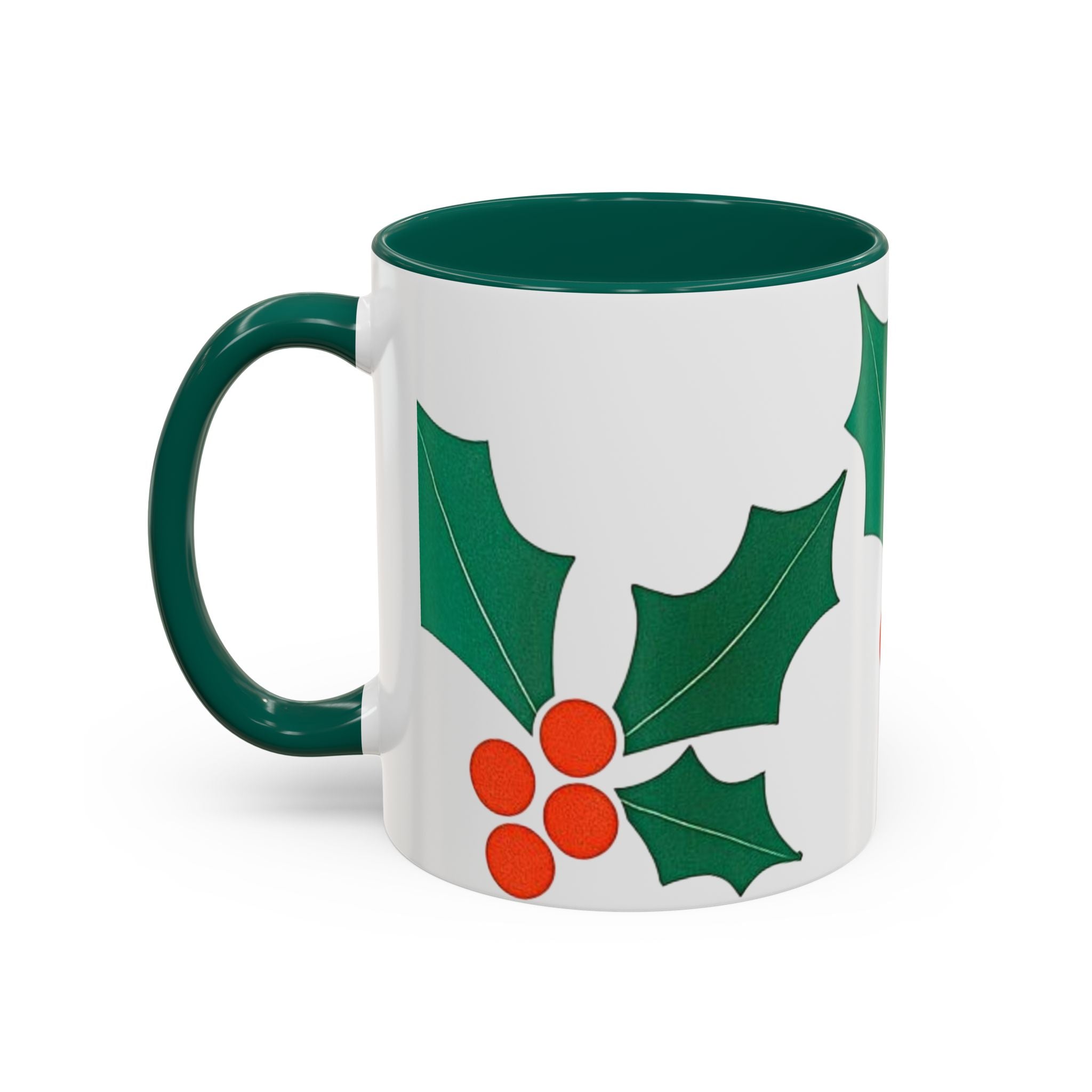 Holiday-Themed Coffee Mug, Christmas Mug, Colorful Mug, Festive Drinkware, Gift for Coffee Lovers, Winter Holidays