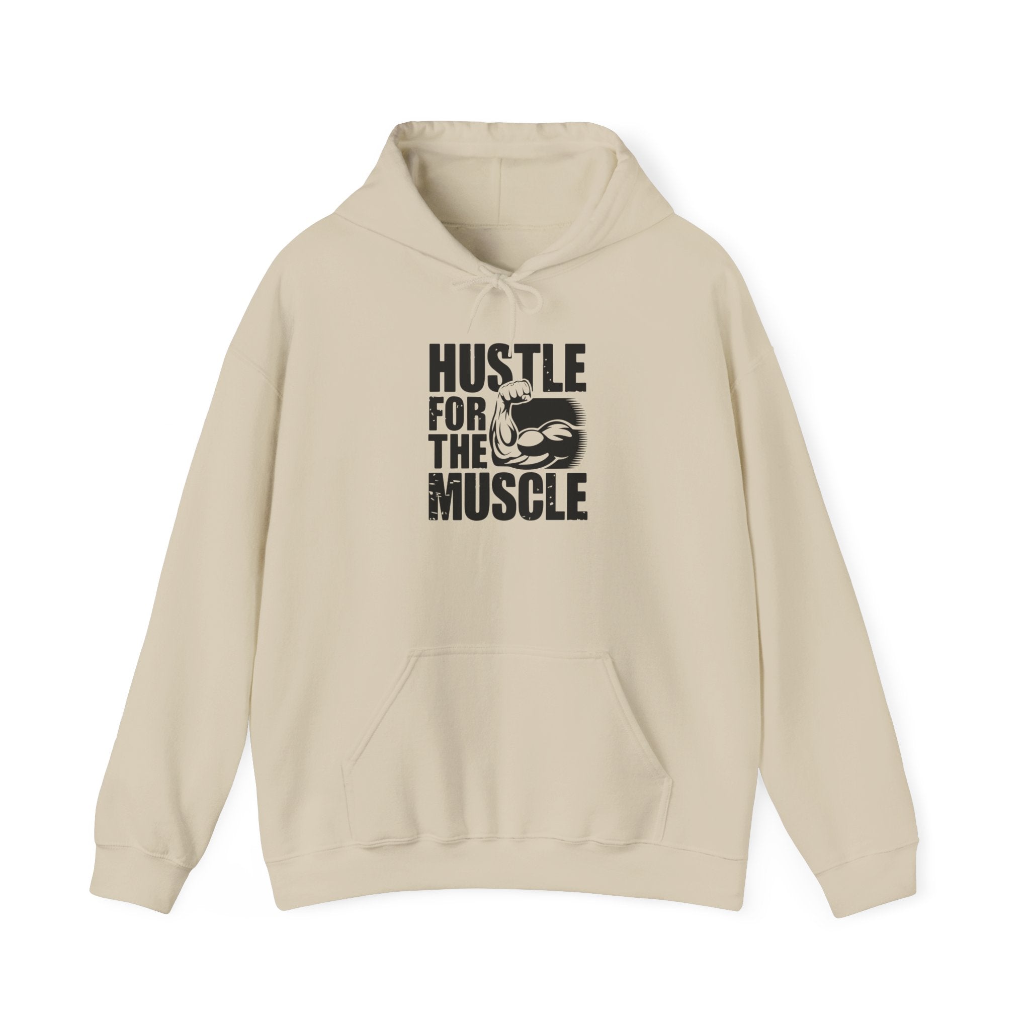 Hustle for the Muscle Sweatshirt - Unisex Heavy Blend™ Hoodie for Fitness Enthusiasts