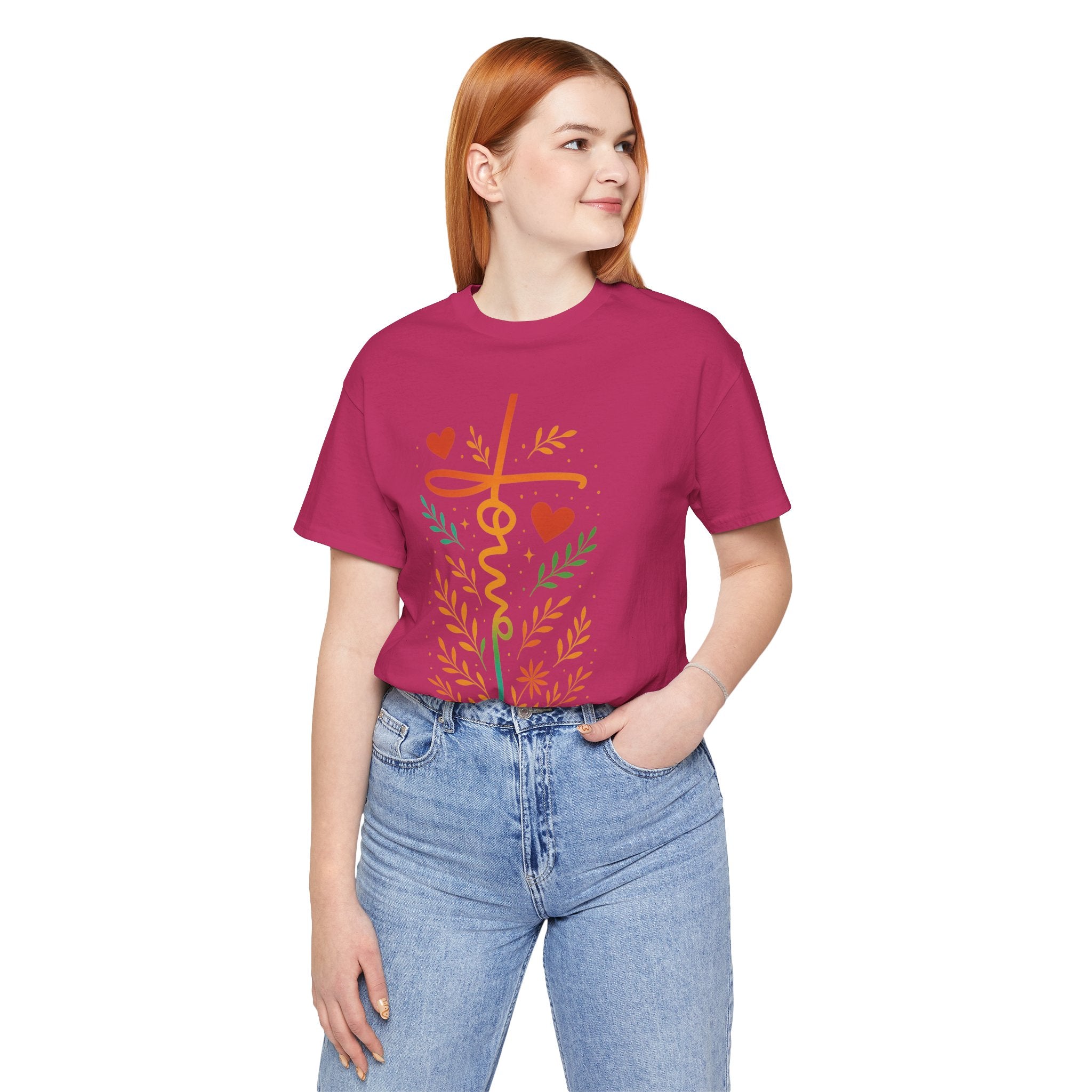 Faith-Inspired Unisex Tee: John 3:16, Christian Gift, Graphic T-Shirt, Religious Apparel, Inspirational Wear