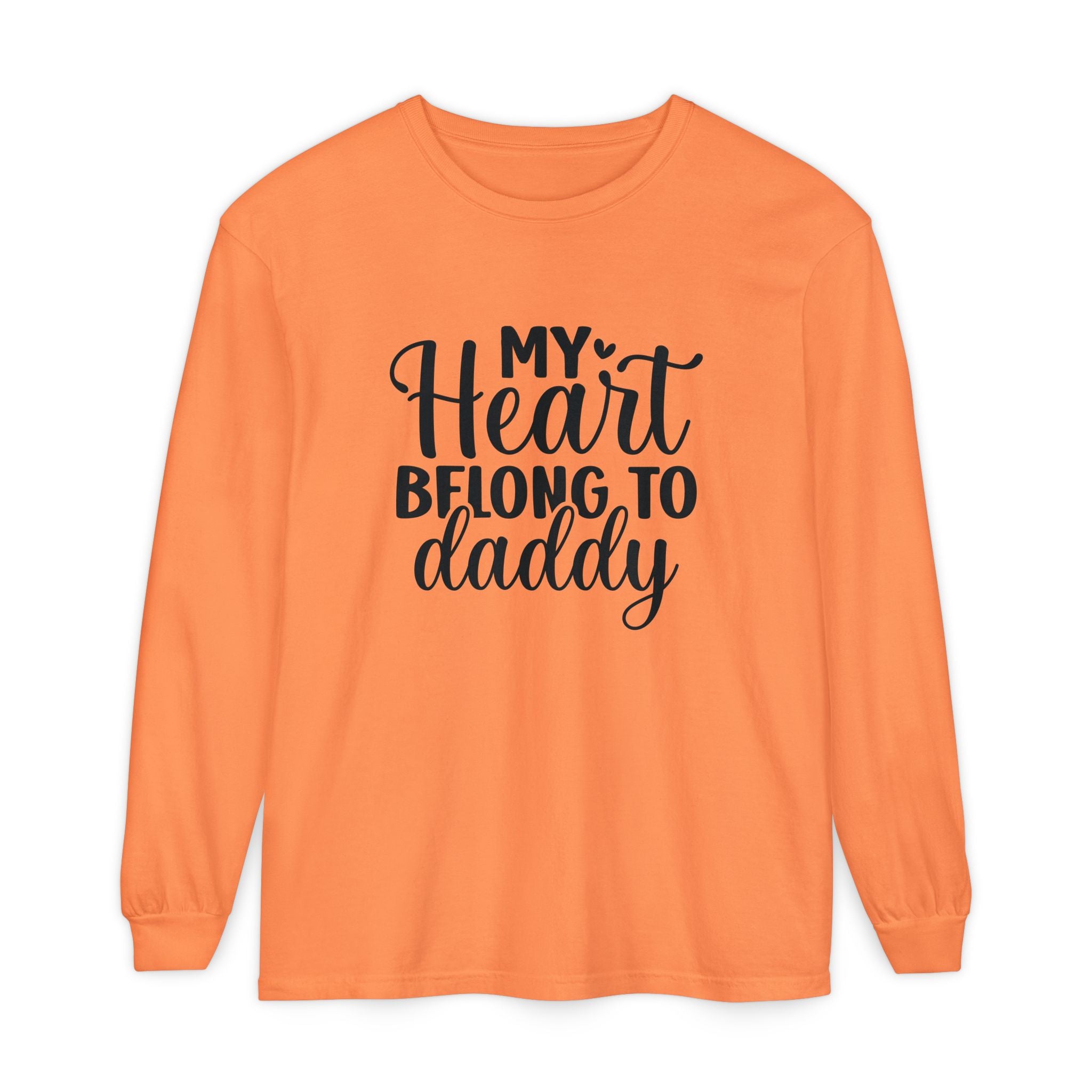 Unisex Garment-dyed Long Sleeve T-Shirt