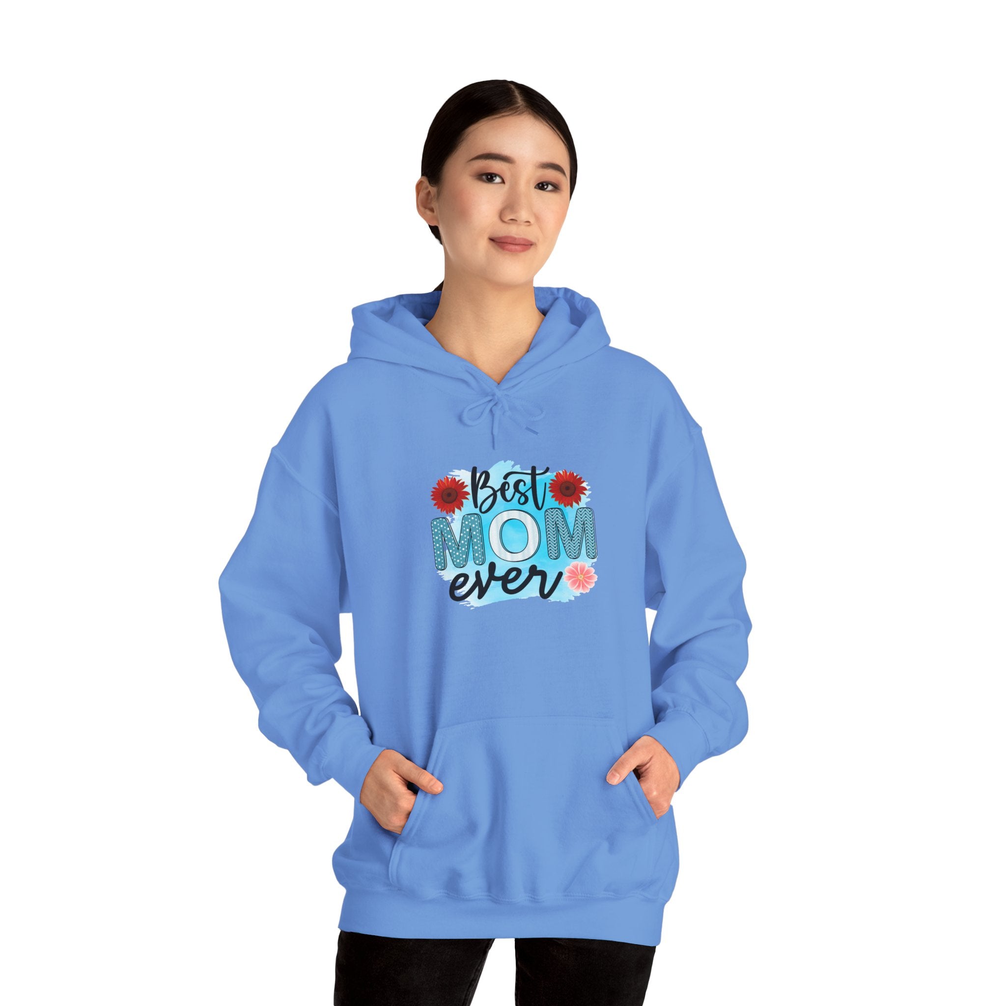 Best Mom Ever Hoodie - Unisex Heavy Blend Sweatshirt, Perfect Gift for Mother's Day