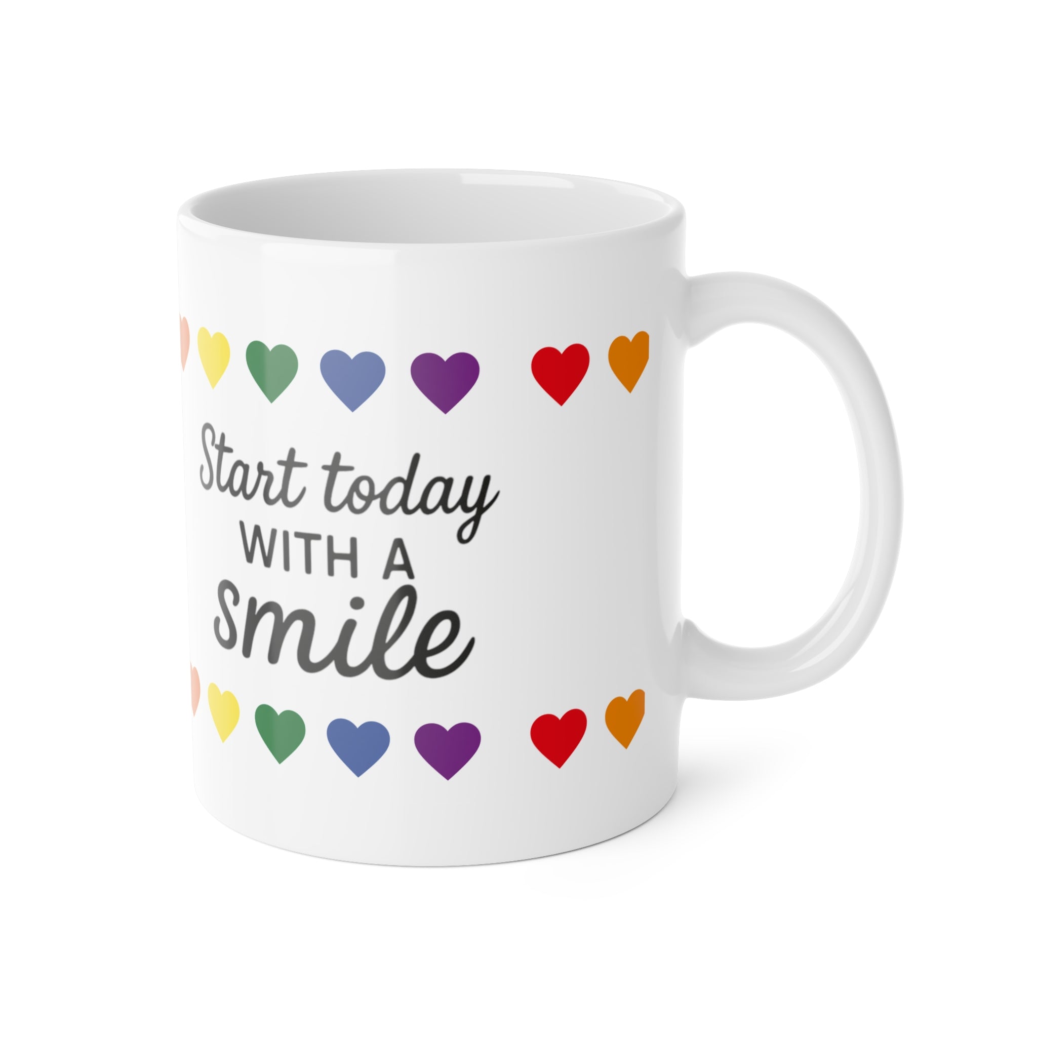 White Ceramic Mug, 11oz