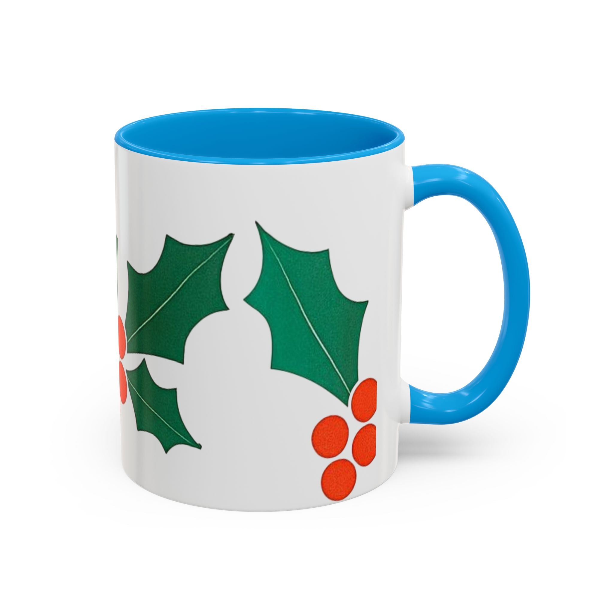 Holiday-Themed Coffee Mug, Christmas Mug, Colorful Mug, Festive Drinkware, Gift for Coffee Lovers, Winter Holidays