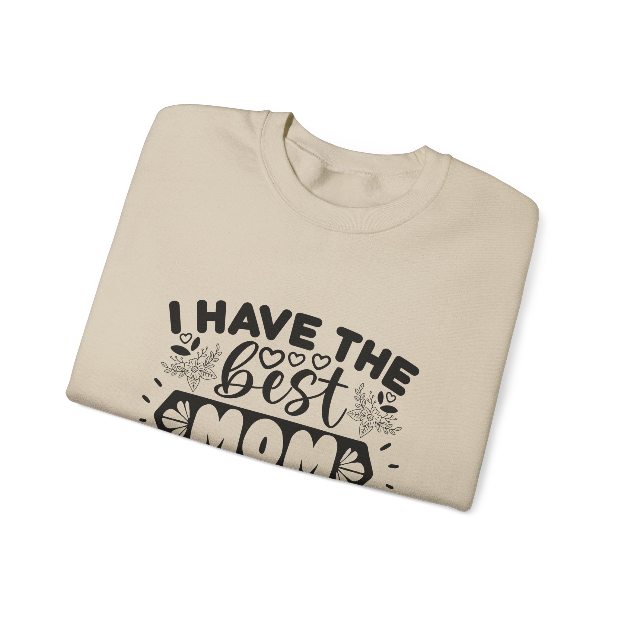 Best Mom Crewneck Sweatshirt - Unisex Heavy Blend™ - Perfect Gift for Mother's Day