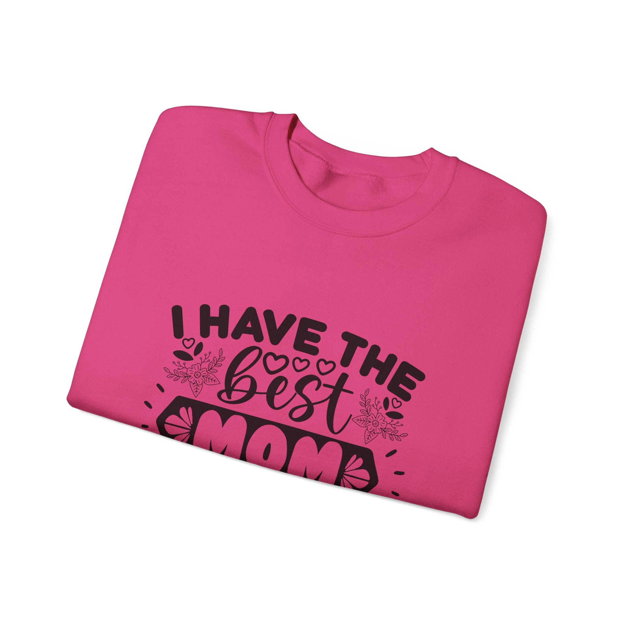 Best Mom Crewneck Sweatshirt - Unisex Heavy Blend™ - Perfect Gift for Mother's Day