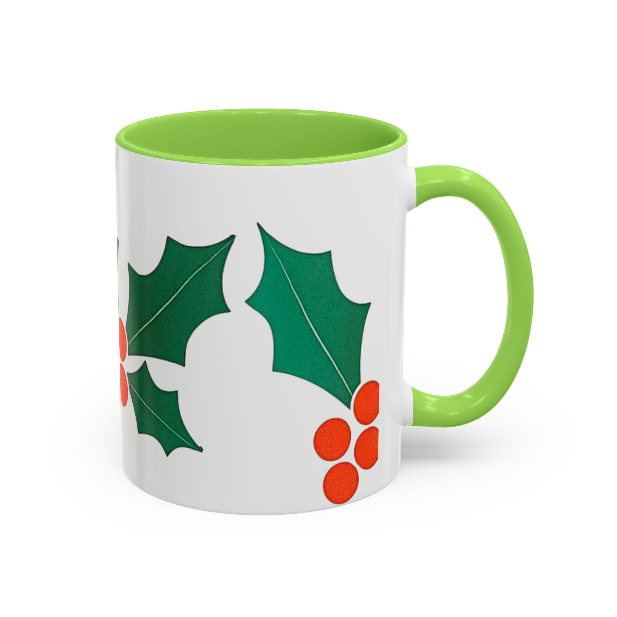 Holiday-Themed Coffee Mug, Christmas Mug, Colorful Mug, Festive Drinkware, Gift for Coffee Lovers, Winter Holidays