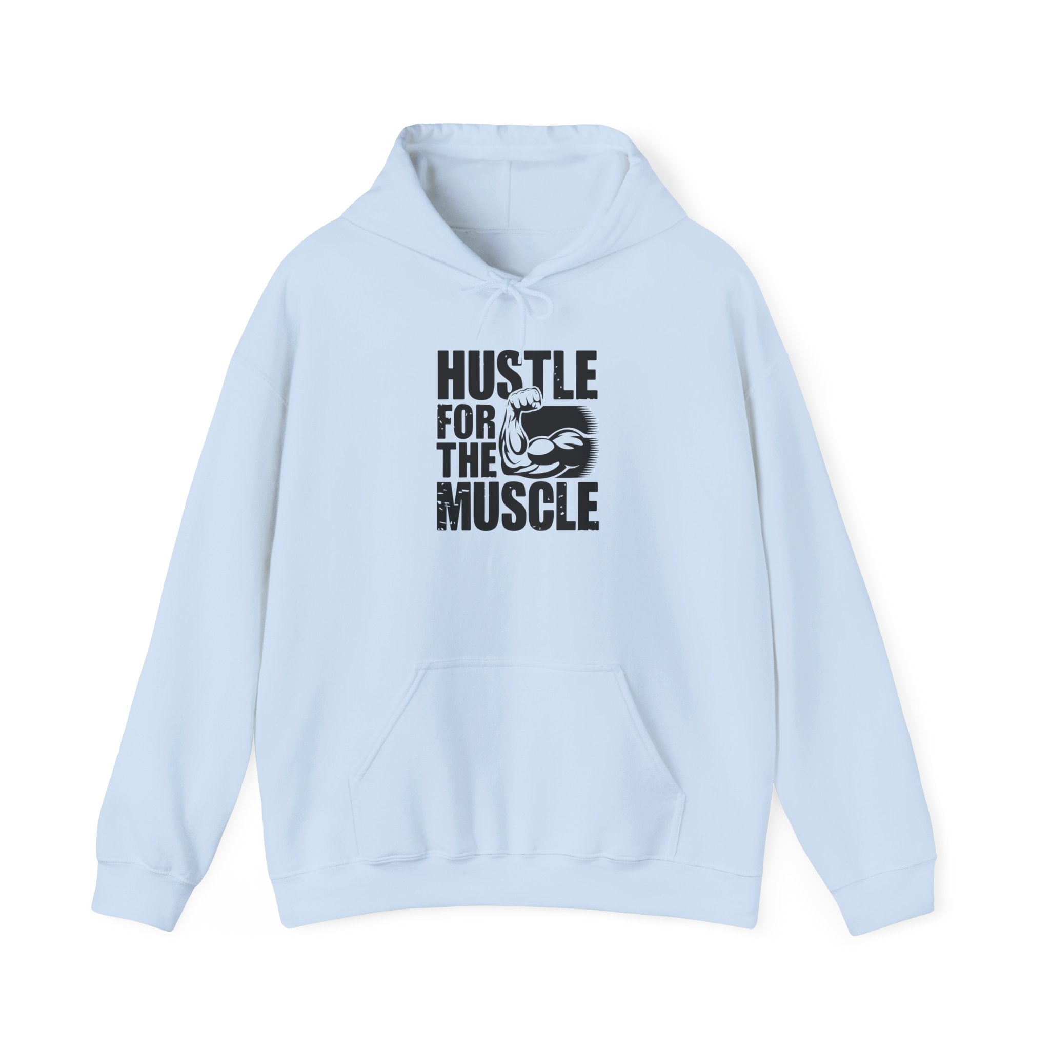 Hustle for the Muscle Sweatshirt - Unisex Heavy Blend™ Hoodie for Fitness Enthusiasts