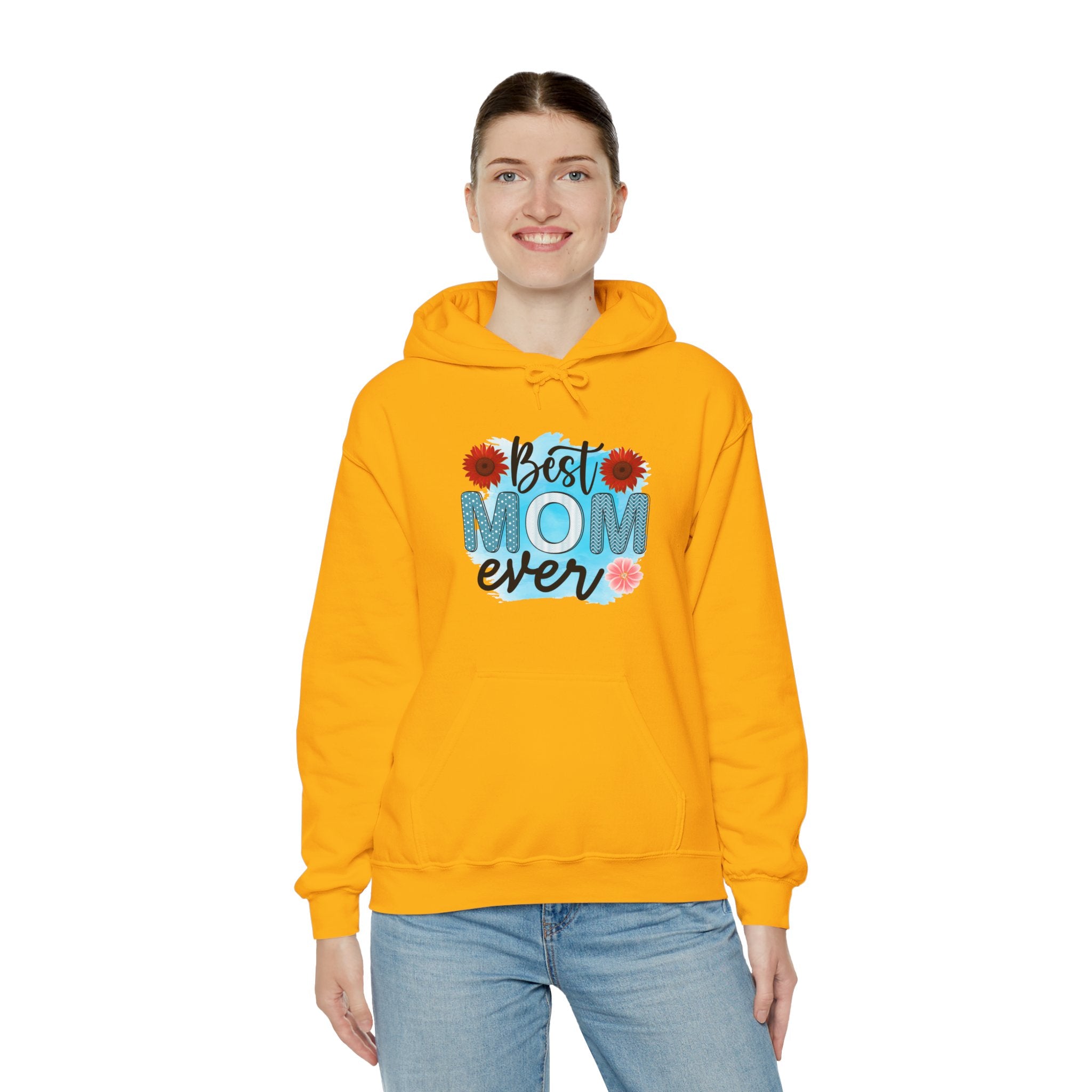 Best Mom Ever Hoodie - Unisex Heavy Blend Sweatshirt, Perfect Gift for Mother's Day