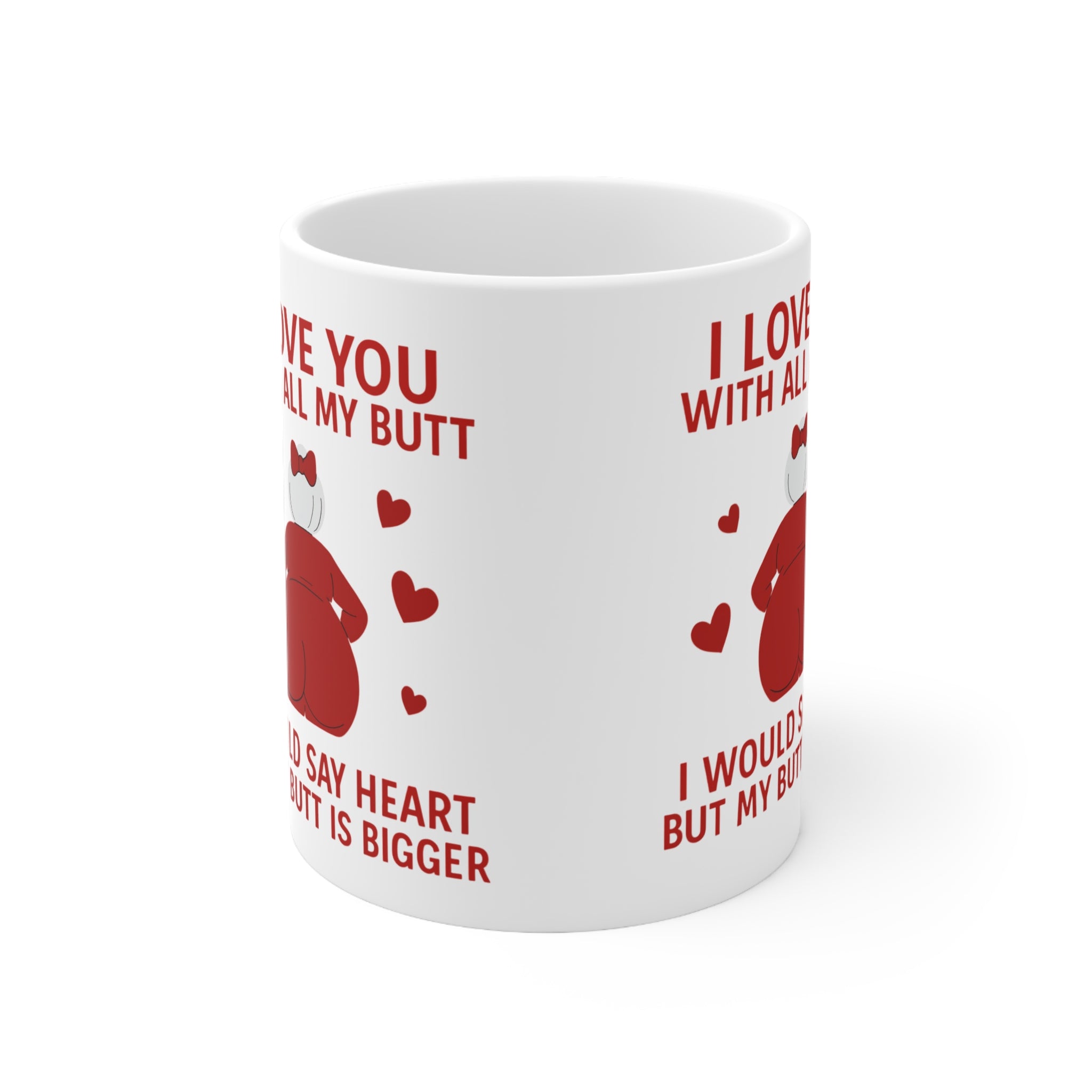 Funny Love Mug, Cute Gift for Couples, Valentine's Day, Heartwarming Coffee Cup, Quirky Gift Idea, Humor for Him or Her
