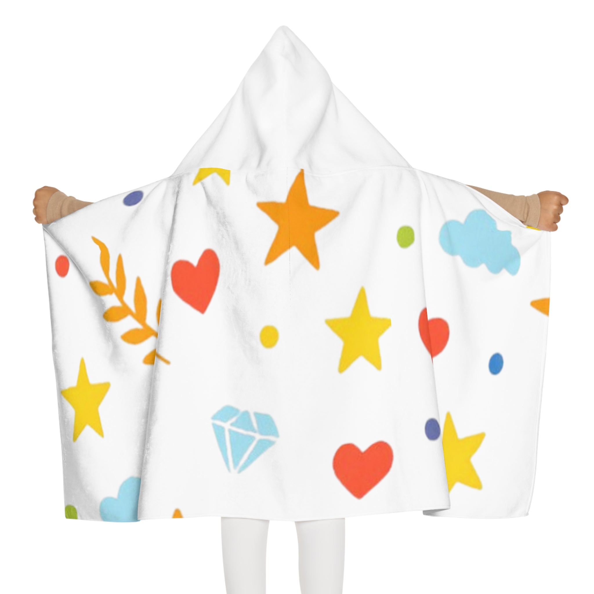 Youth Hooded Towel for Kids | Fun Bathrobe Cover-Up | Perfect for Pool, Beach, and Bath Time | Gift for Birthdays and Holidays
