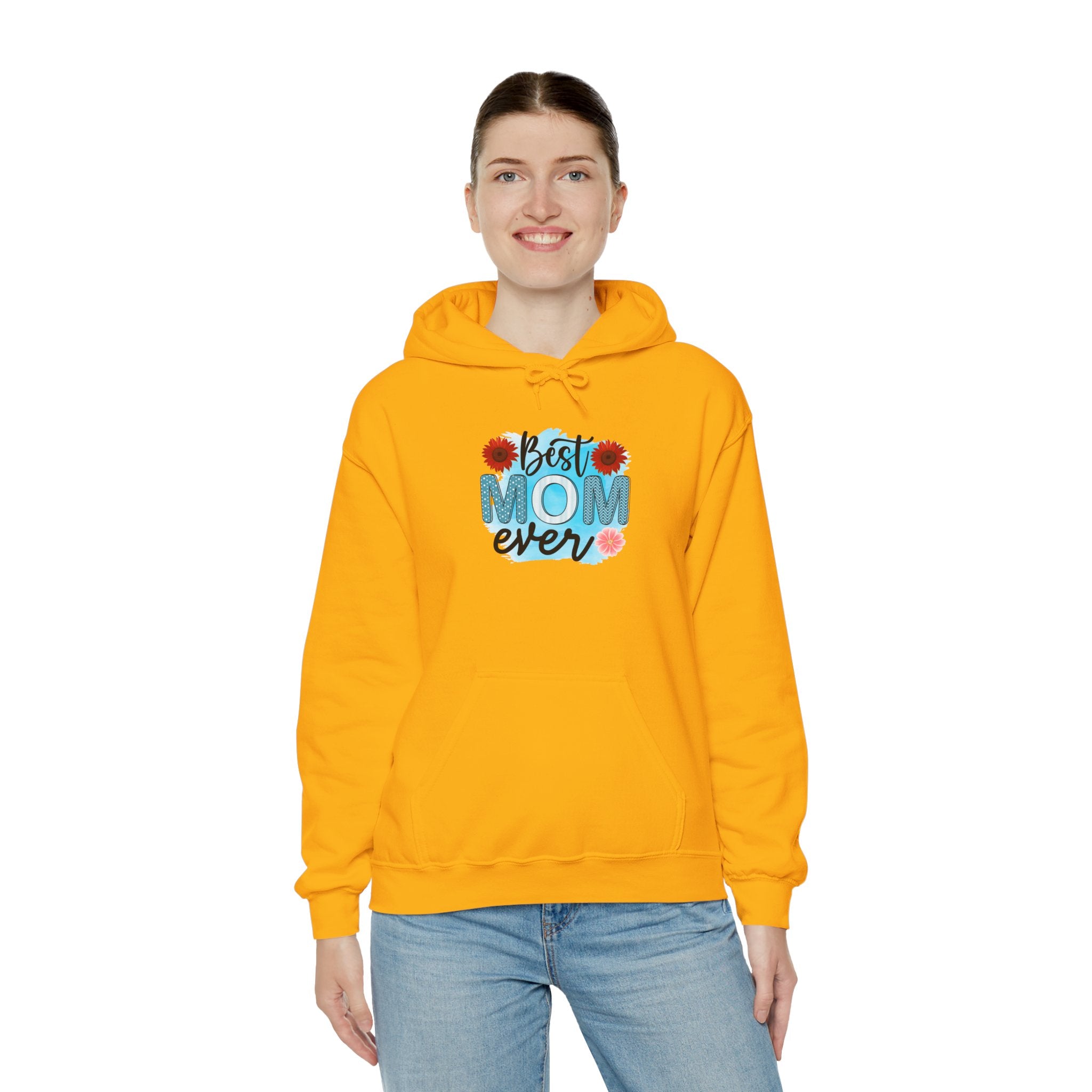 Best Mom Ever Hoodie - Unisex Heavy Blend Sweatshirt, Perfect Gift for Mother's Day