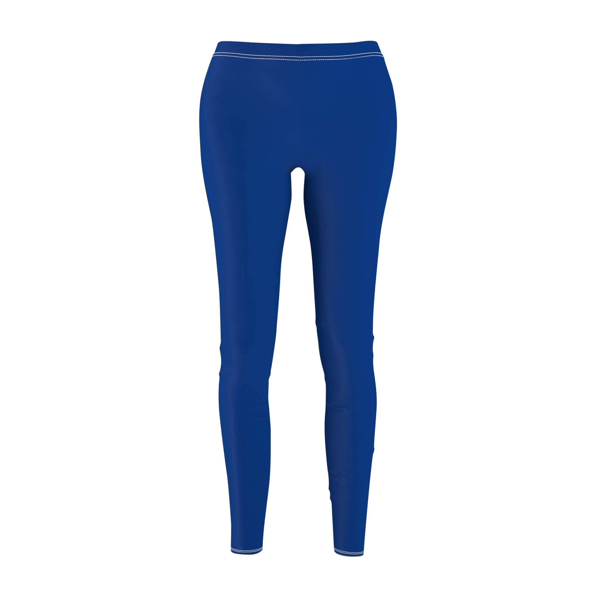 Blue Stylish Women's Casual Leggings, Trendy Activewear, Comfortable Yoga Pants, Perfect Gift for Fitness Lovers, Everyday Wear