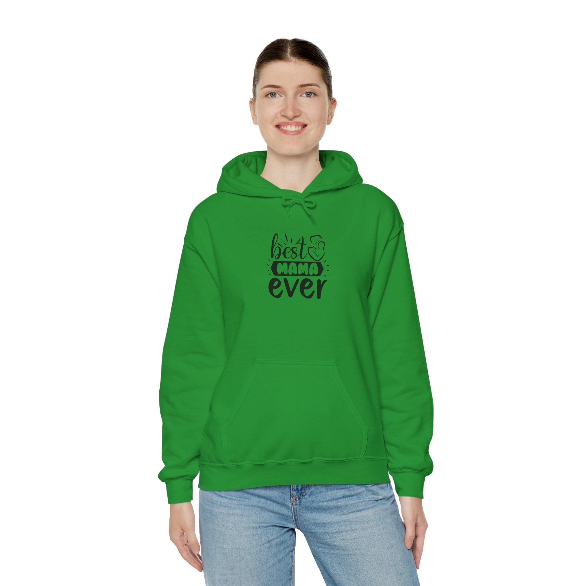Best Mama Ever Hooded Sweatshirt - Unisex Heavy Blend