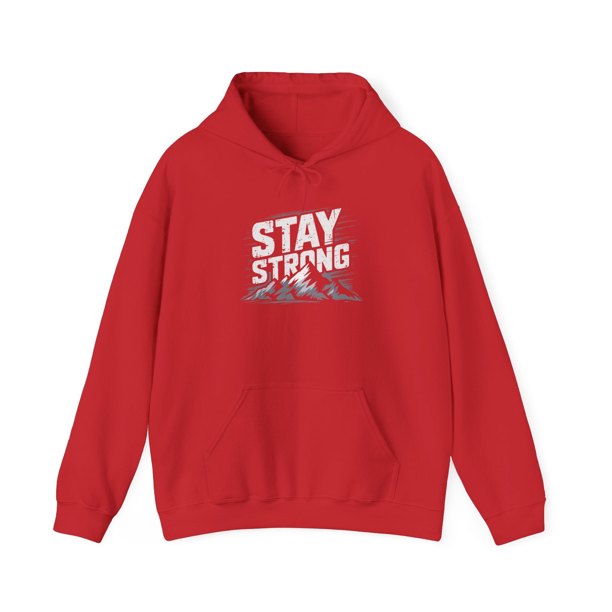Stay Strong Unisex Heavy Blend™ Hooded Sweatshirt - Cozy Motivational Apparel
