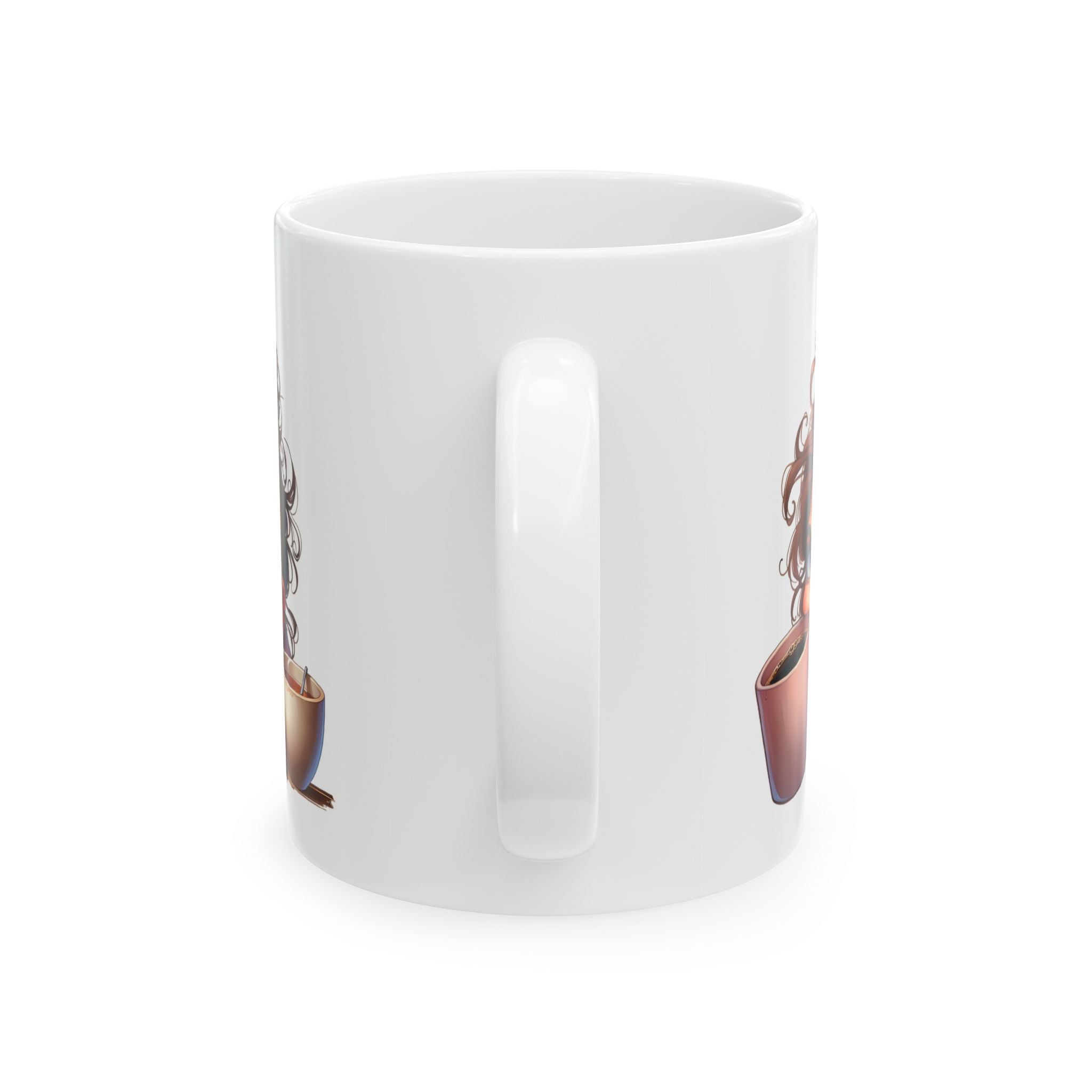 Whimsical Ceramic Mug - "I Like People the Way I Like My Tea: Underwater" - Perfect for Tea Lovers