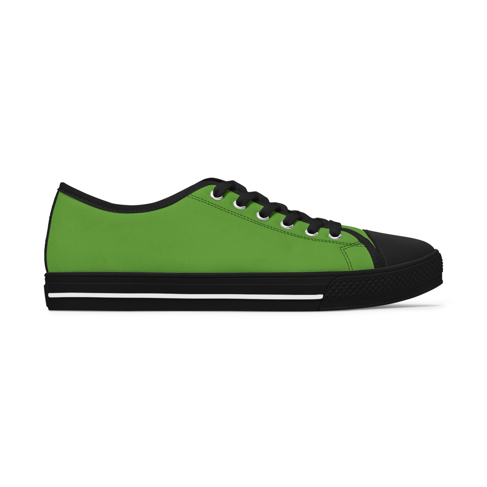 Lime colored Stylish Women's Low Top Sneakers - Casual, Comfortable, Everyday Wear, Perfect for Summer, Striped Sneakers, Trendy Footwear **Progress Over Perfection"