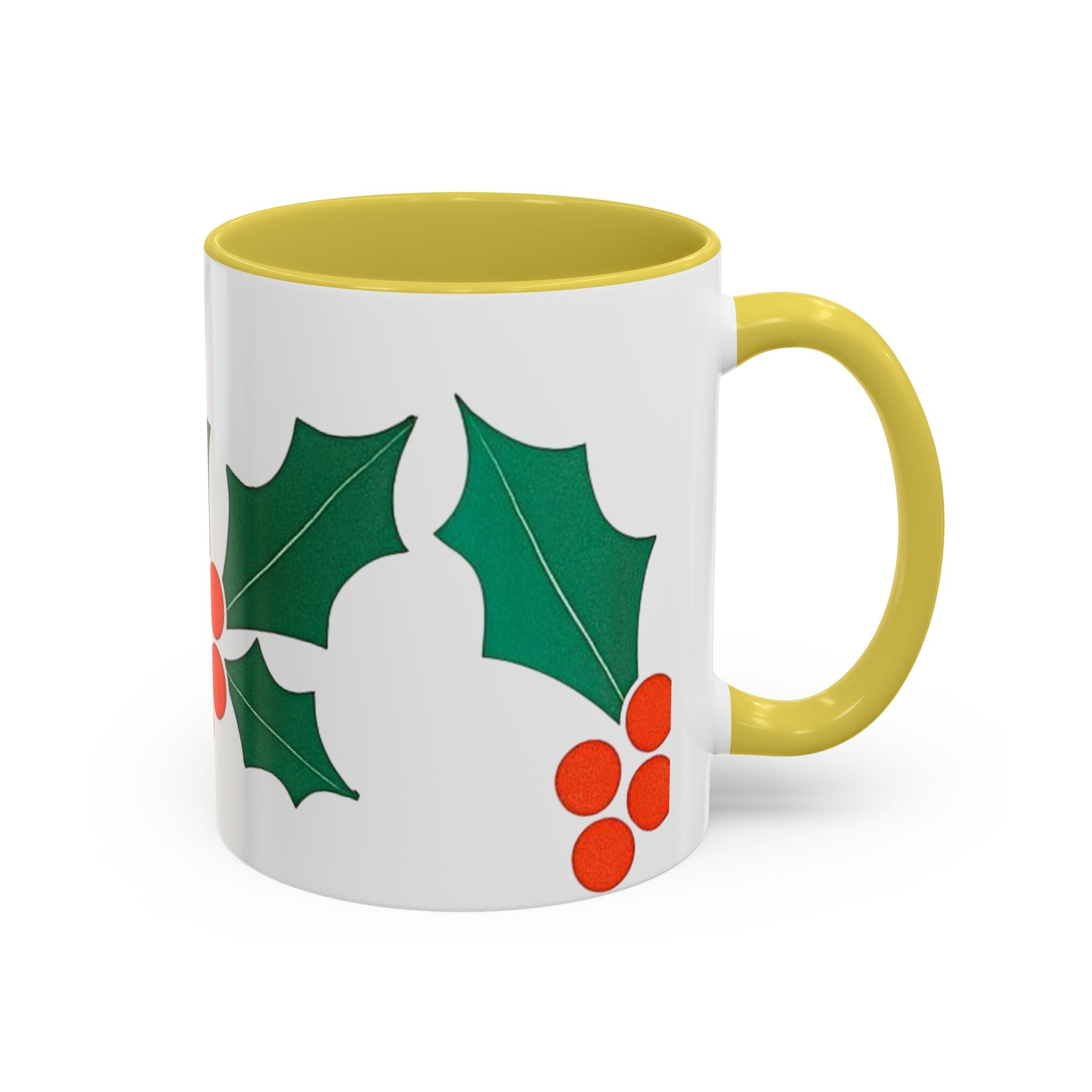 Holiday-Themed Coffee Mug, Christmas Mug, Colorful Mug, Festive Drinkware, Gift for Coffee Lovers, Winter Holidays