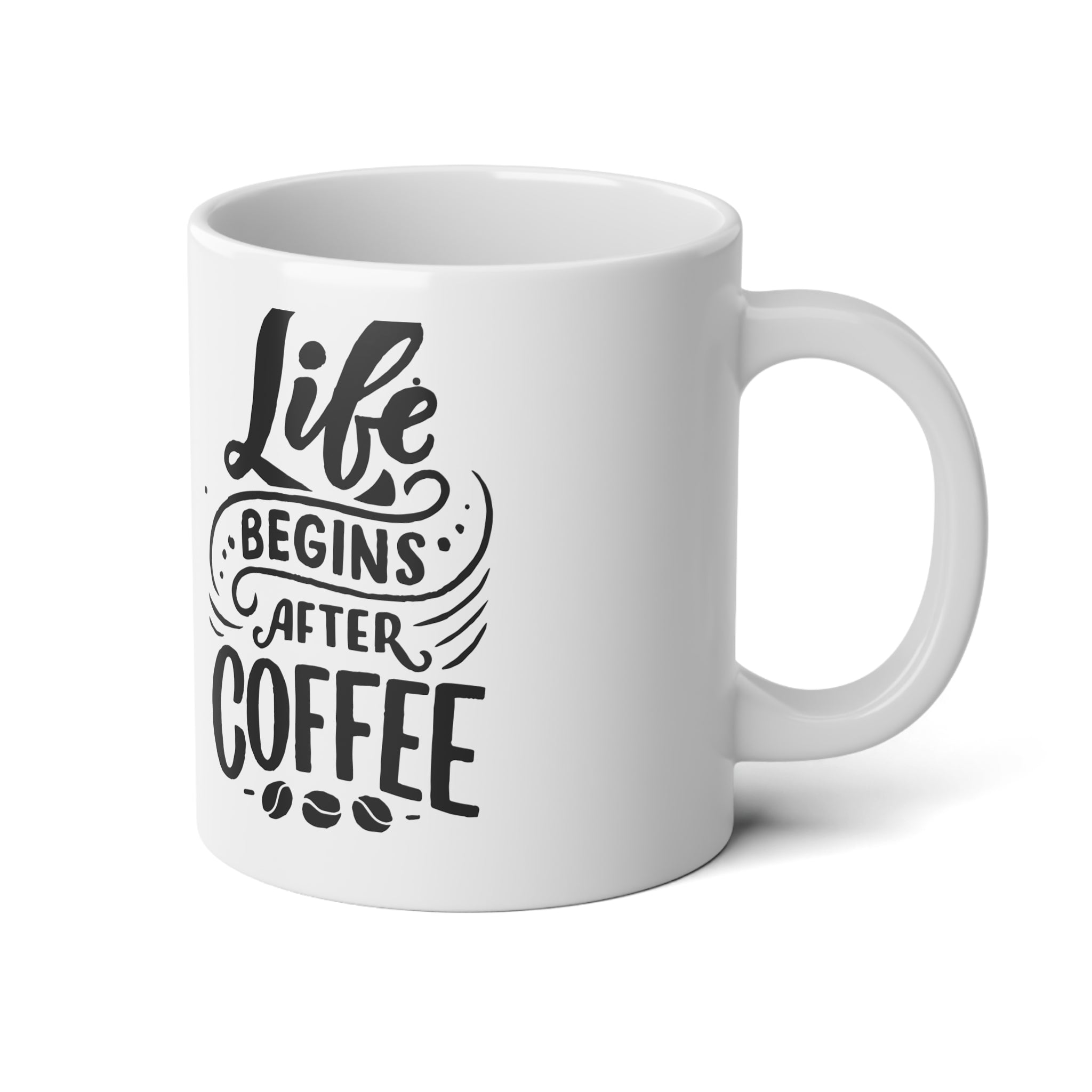 Cozy Jumbo Mug with Fun Quote - Perfect Gift for Coffee Lovers, Hot Chocolate, Tea, Birthdays, Holidays, Kitchen Decor