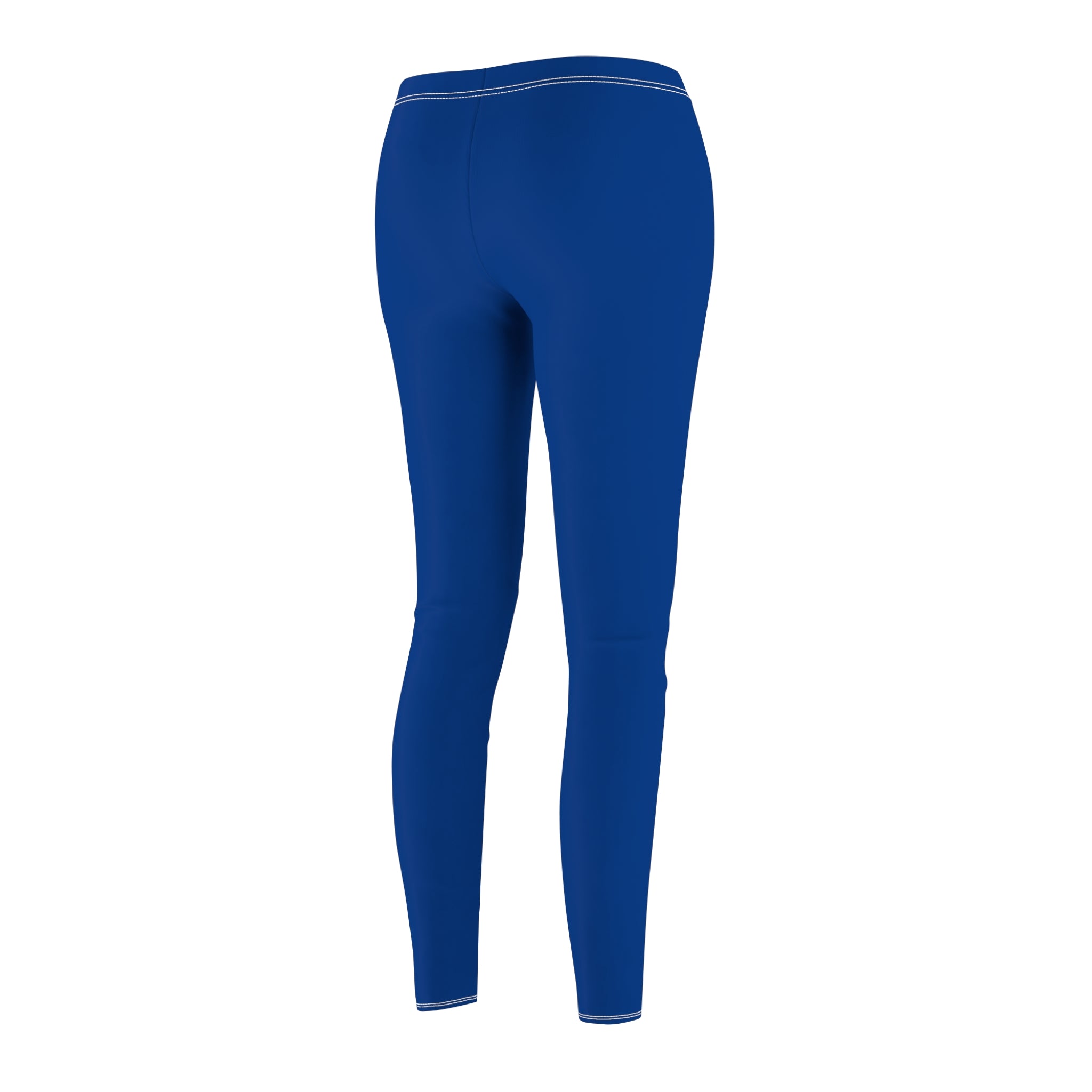 Blue Stylish Women's Casual Leggings, Trendy Activewear, Comfortable Yoga Pants, Perfect Gift for Fitness Lovers, Everyday Wear