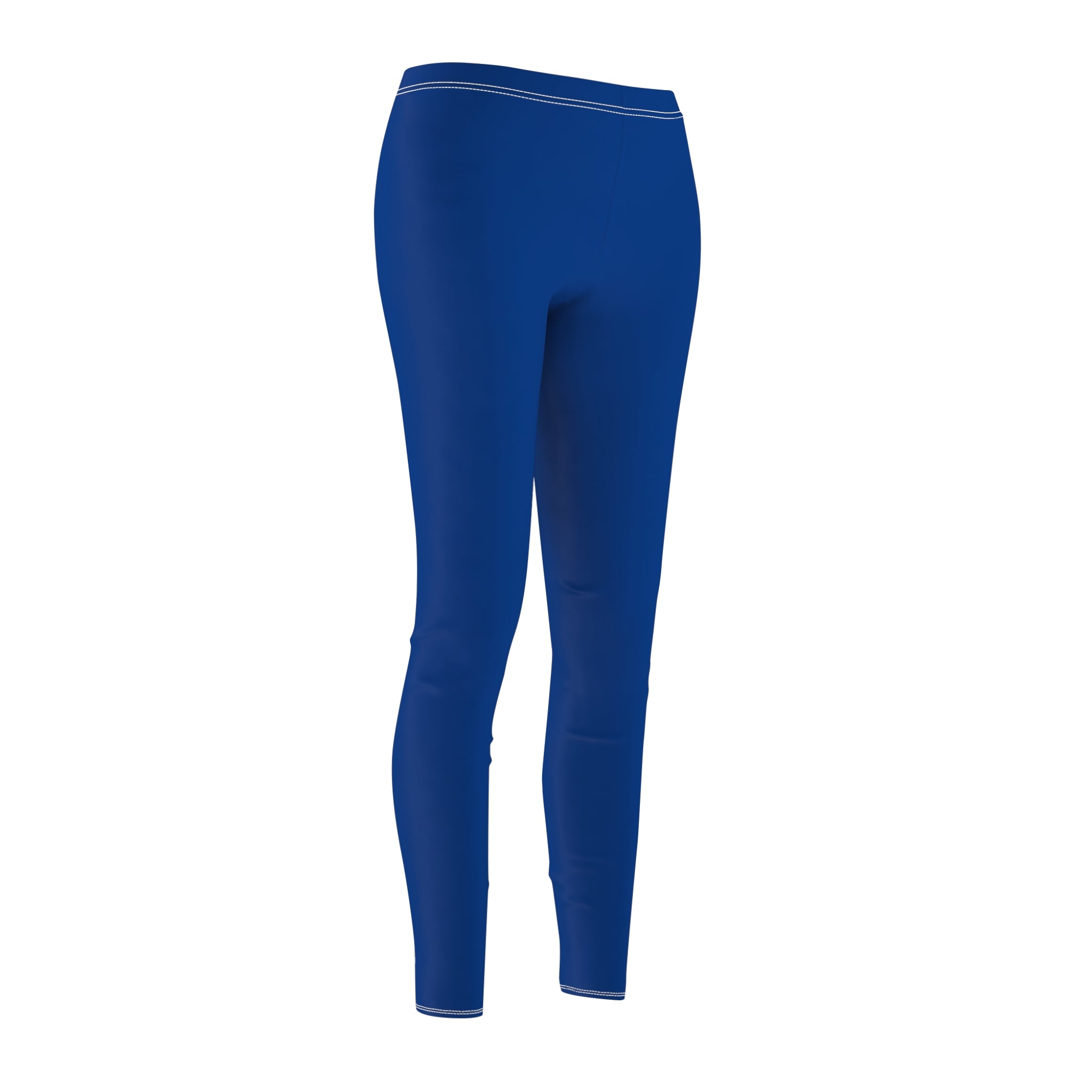 Blue Stylish Women's Casual Leggings, Trendy Activewear, Comfortable Yoga Pants, Perfect Gift for Fitness Lovers, Everyday Wear