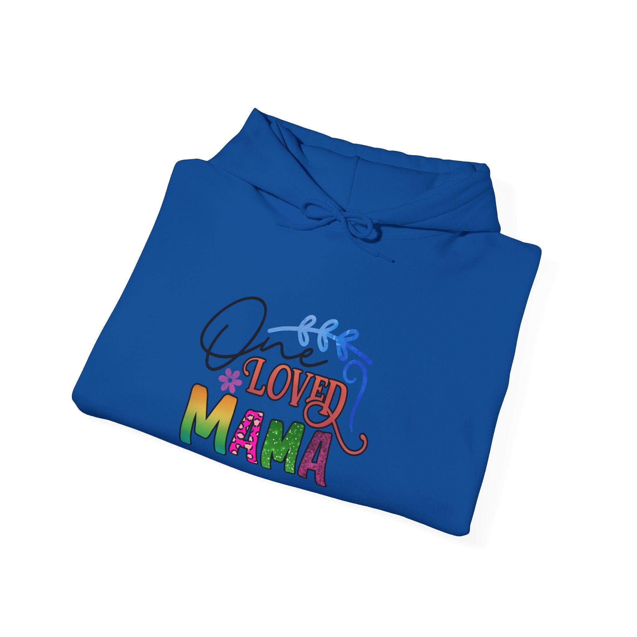 Loved Mama Hoodie - Unisex Heavy Blend™ Sweatshirt for Moms