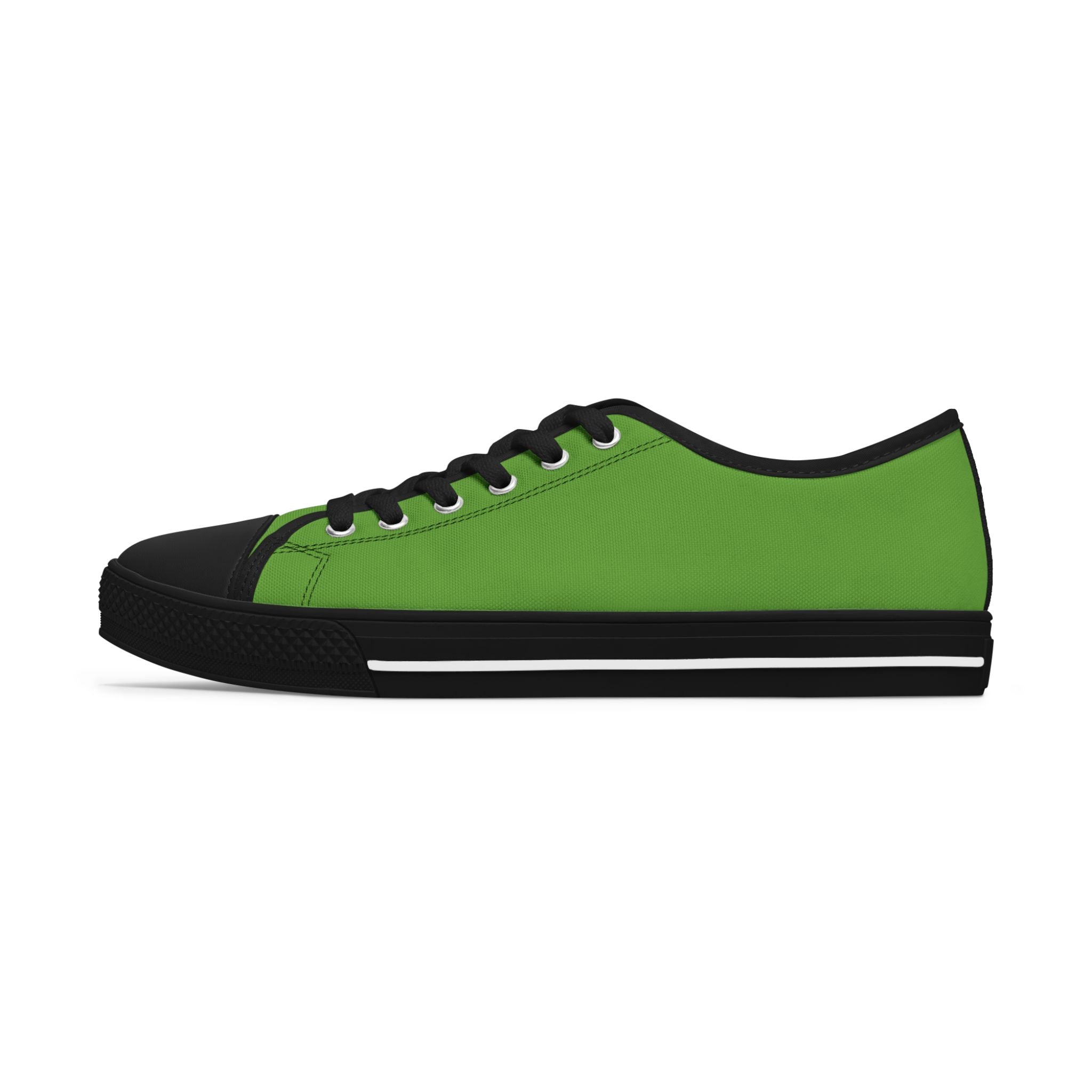 Lime colored Stylish Women's Low Top Sneakers - Casual, Comfortable, Everyday Wear, Perfect for Summer, Striped Sneakers, Trendy Footwear **Progress Over Perfection"
