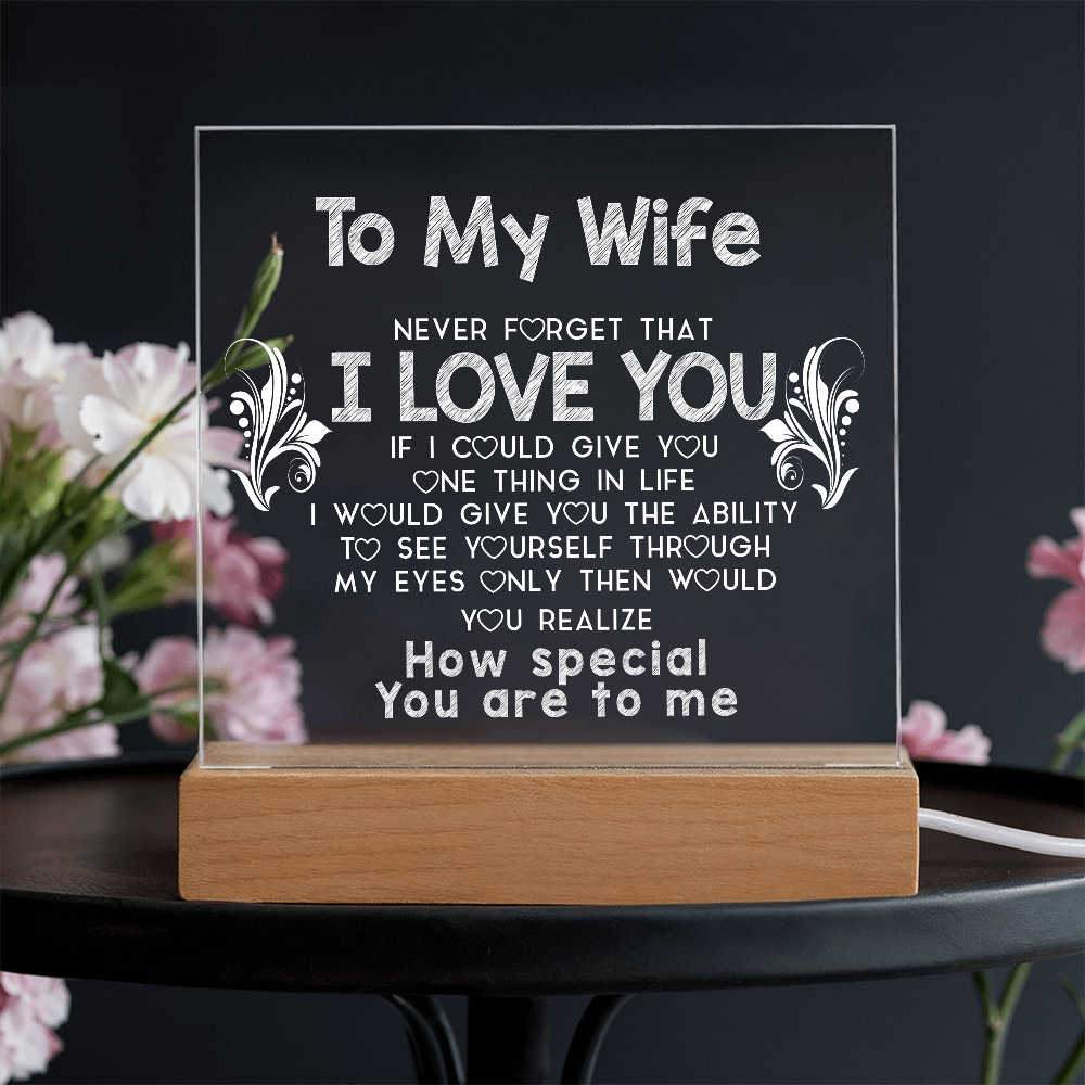 Square Acrylic Plaque